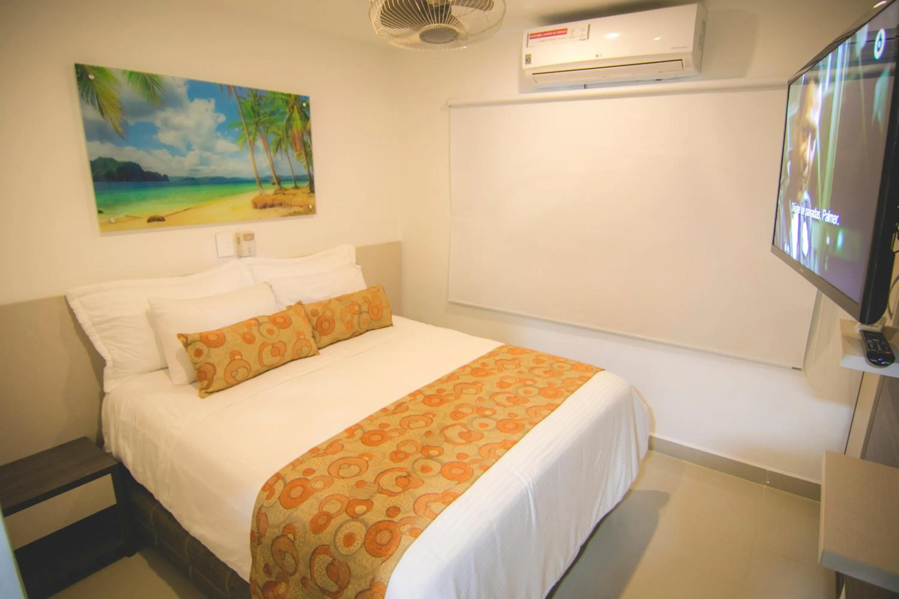 Bedroom, Bed in Hotel Poblado Coveñas