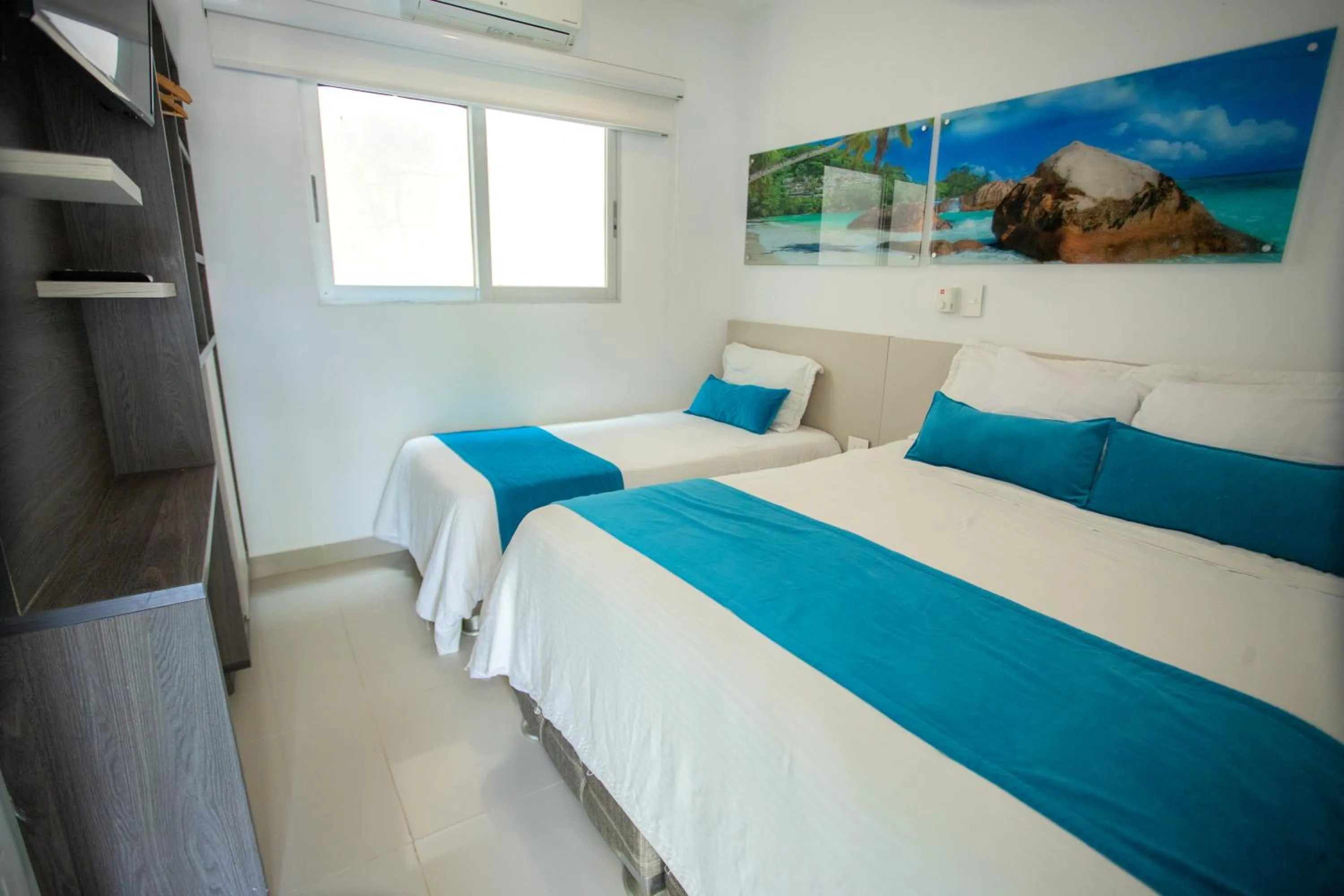 Bedroom, Bed in Hotel Poblado Coveñas