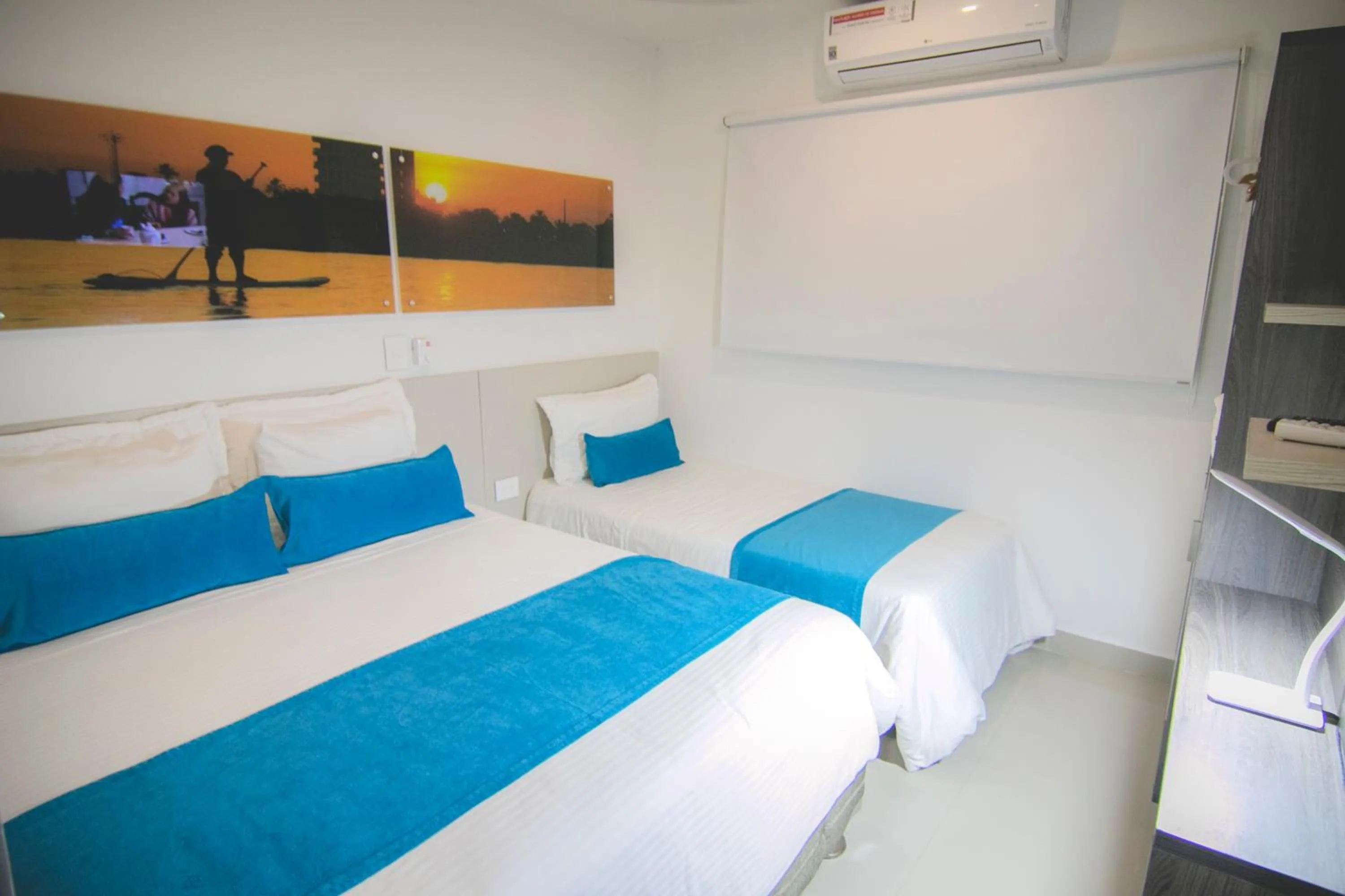 Bedroom, Bed in Hotel Poblado Coveñas