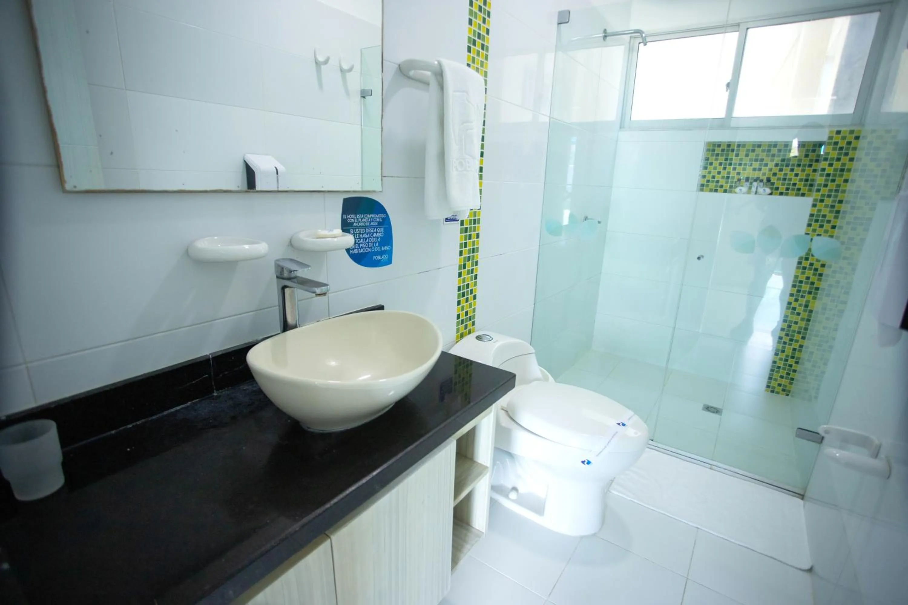 Bathroom in Hotel Poblado Coveñas