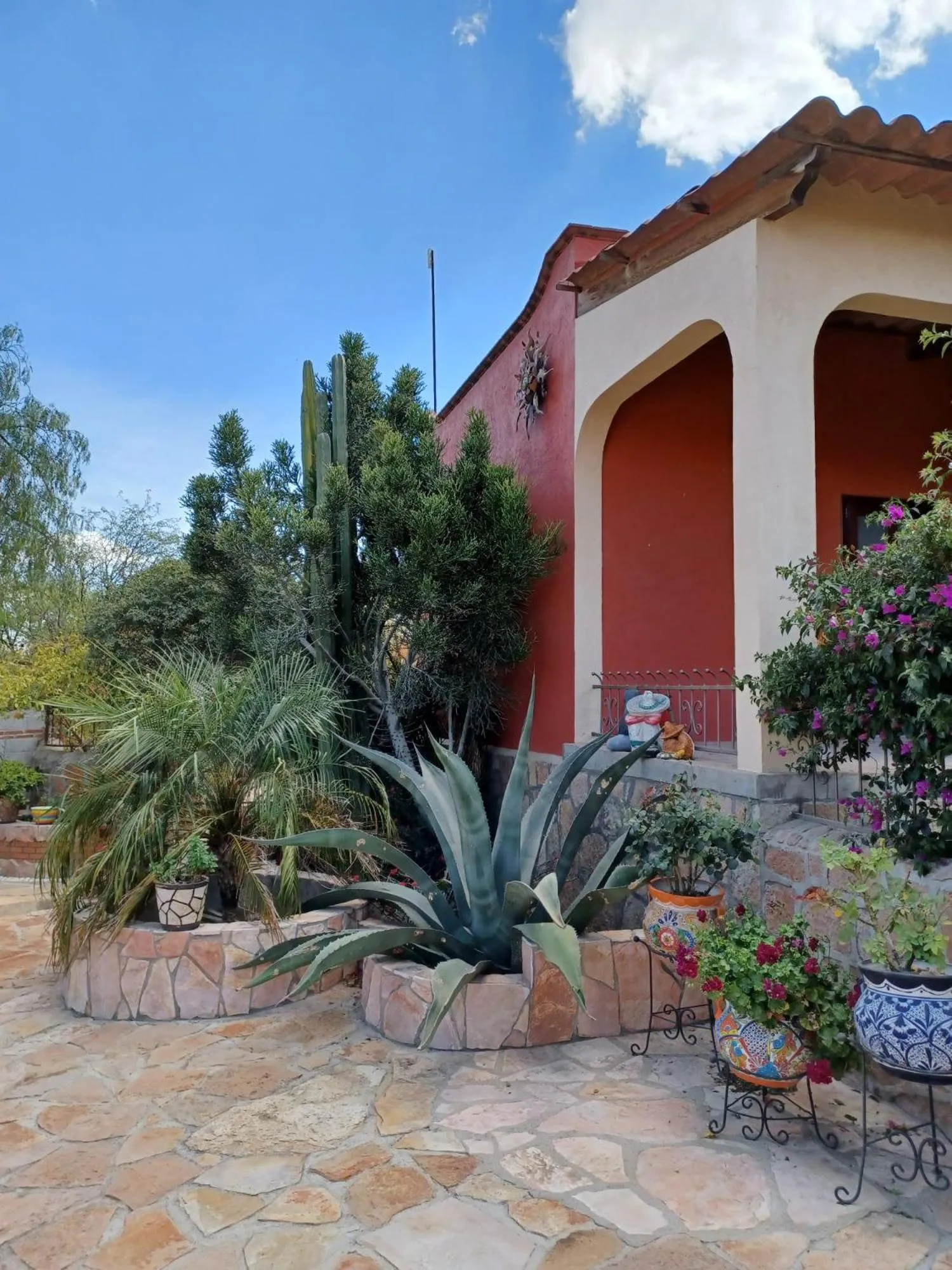 Patio in CASONA DOS VIDAS