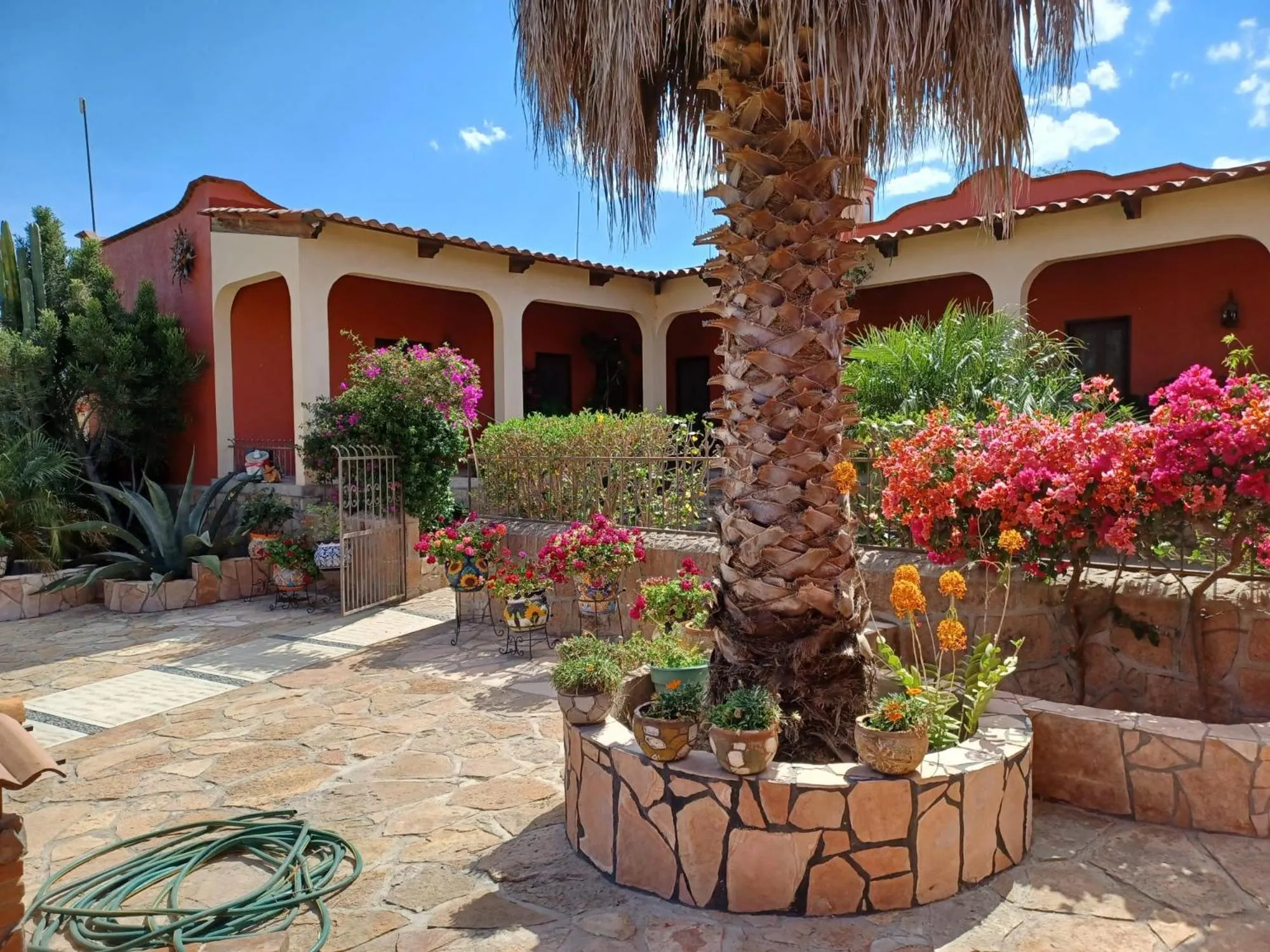Patio in CASONA DOS VIDAS