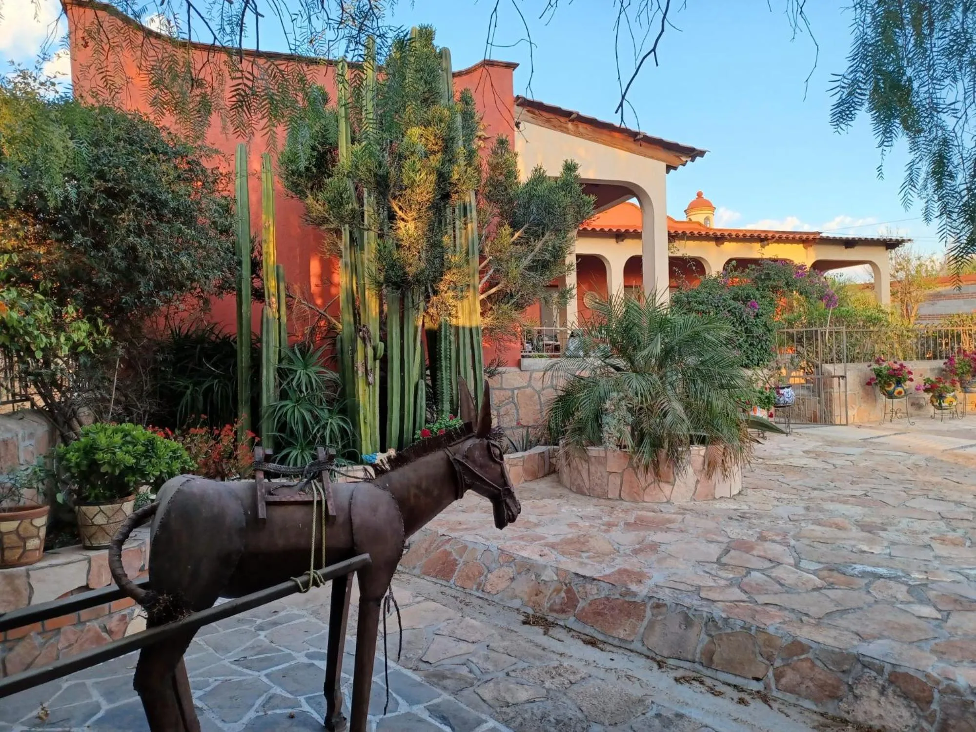 Inner courtyard view in CASONA DOS VIDAS
