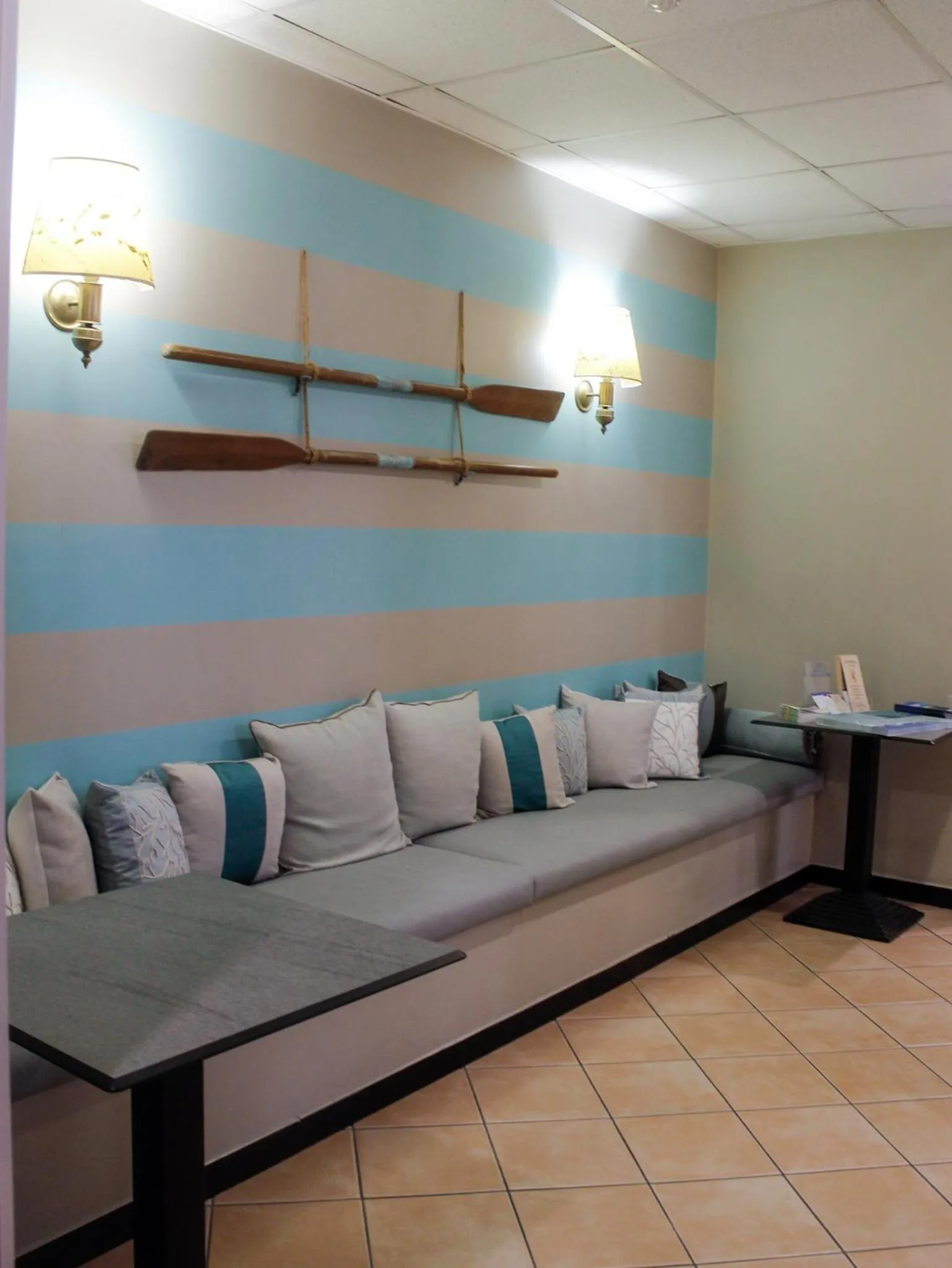 Lobby or reception in La Camogliese Hotel B&B