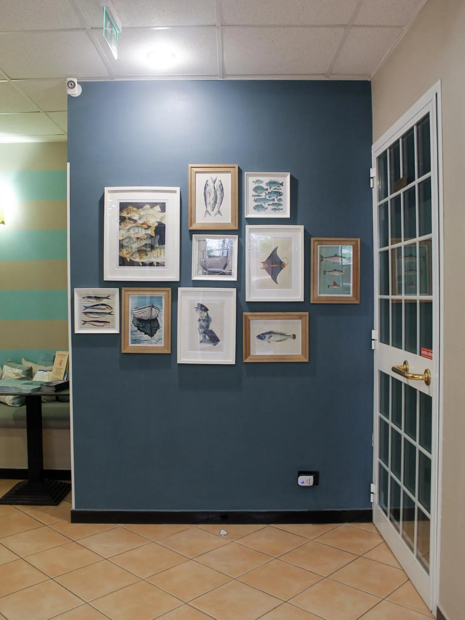 Lobby or reception in La Camogliese Hotel B&B