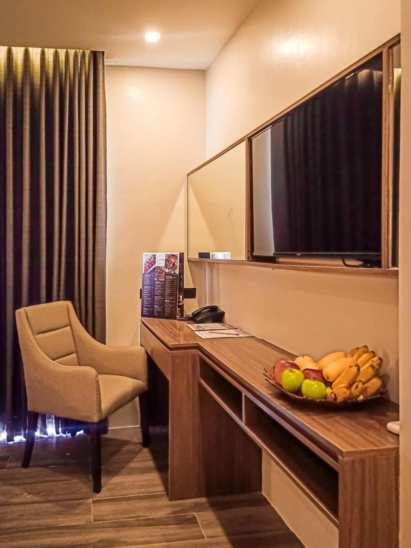 Food and drinks in El Vistra Hotel Angeles