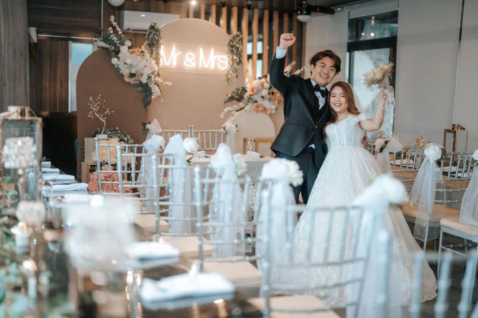 wedding in El Vistra Hotel Angeles