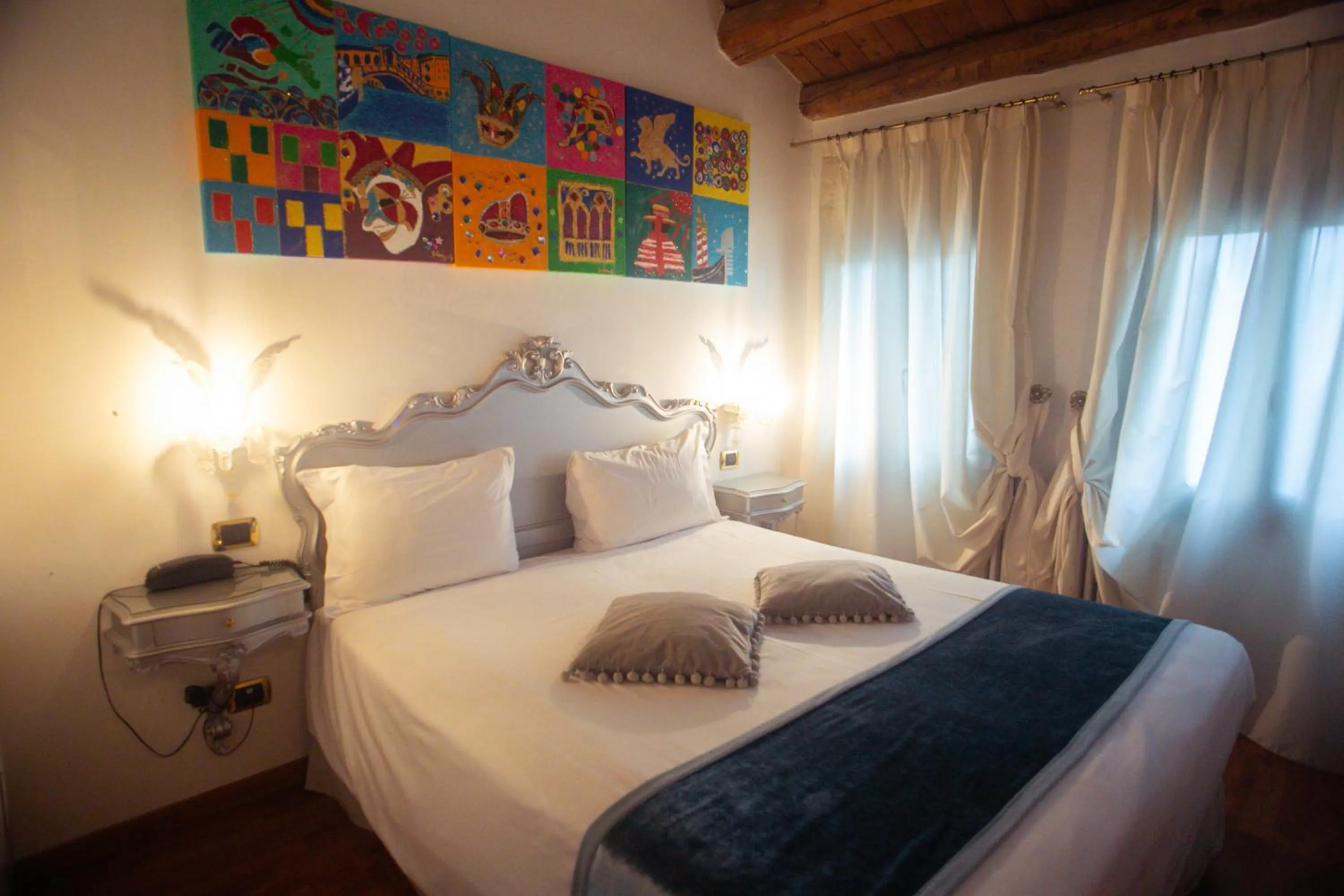 Bed in Villa Gasparini