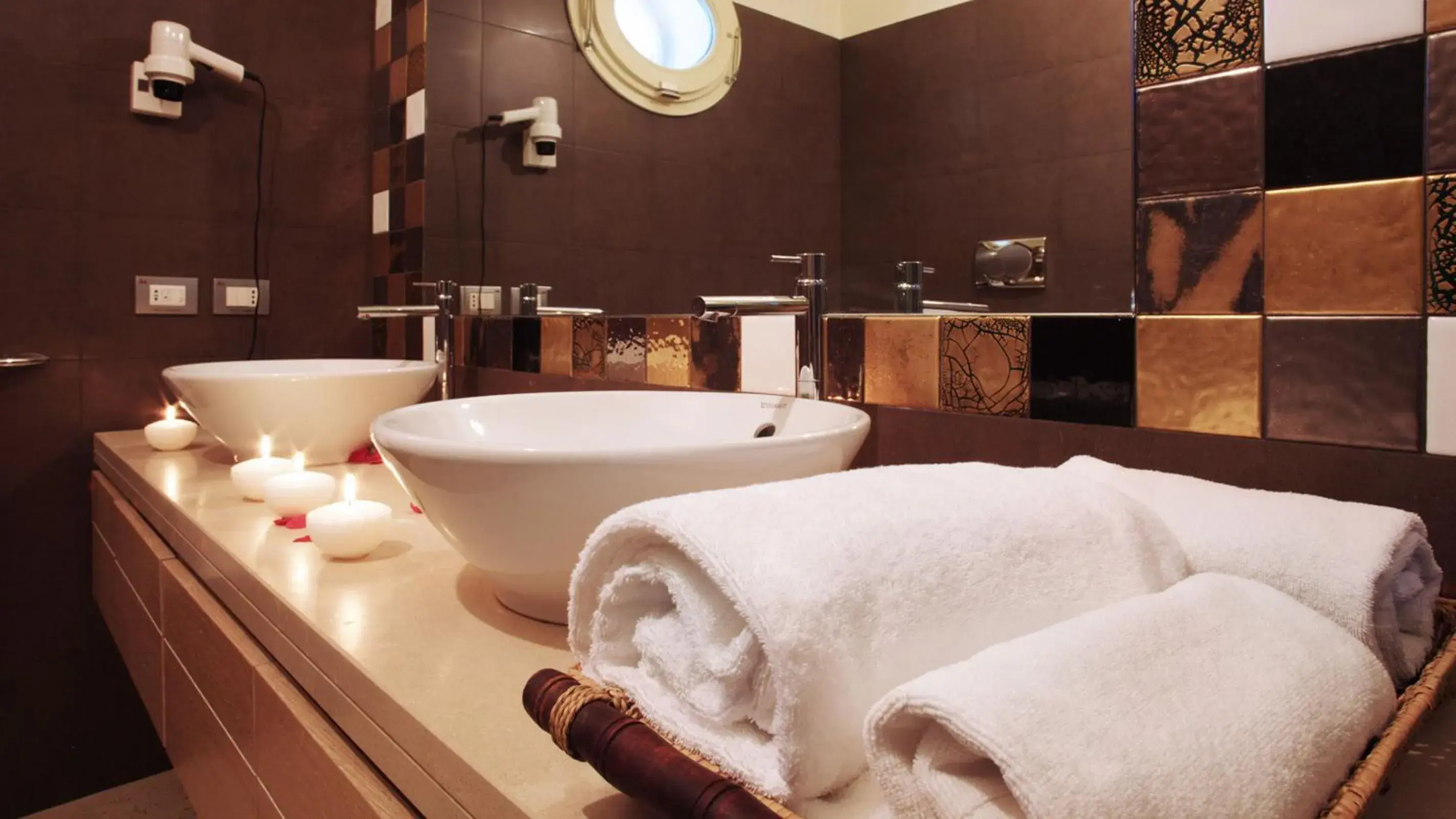 Bathroom in Tenuta Monacelle Bathroom in Tenuta Monacelle