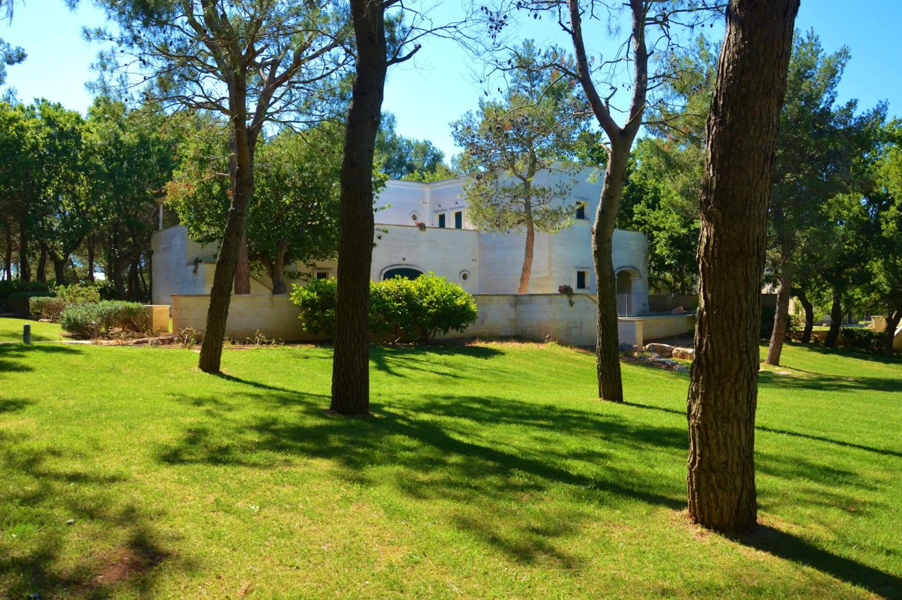 Garden view in Tenuta Monacelle