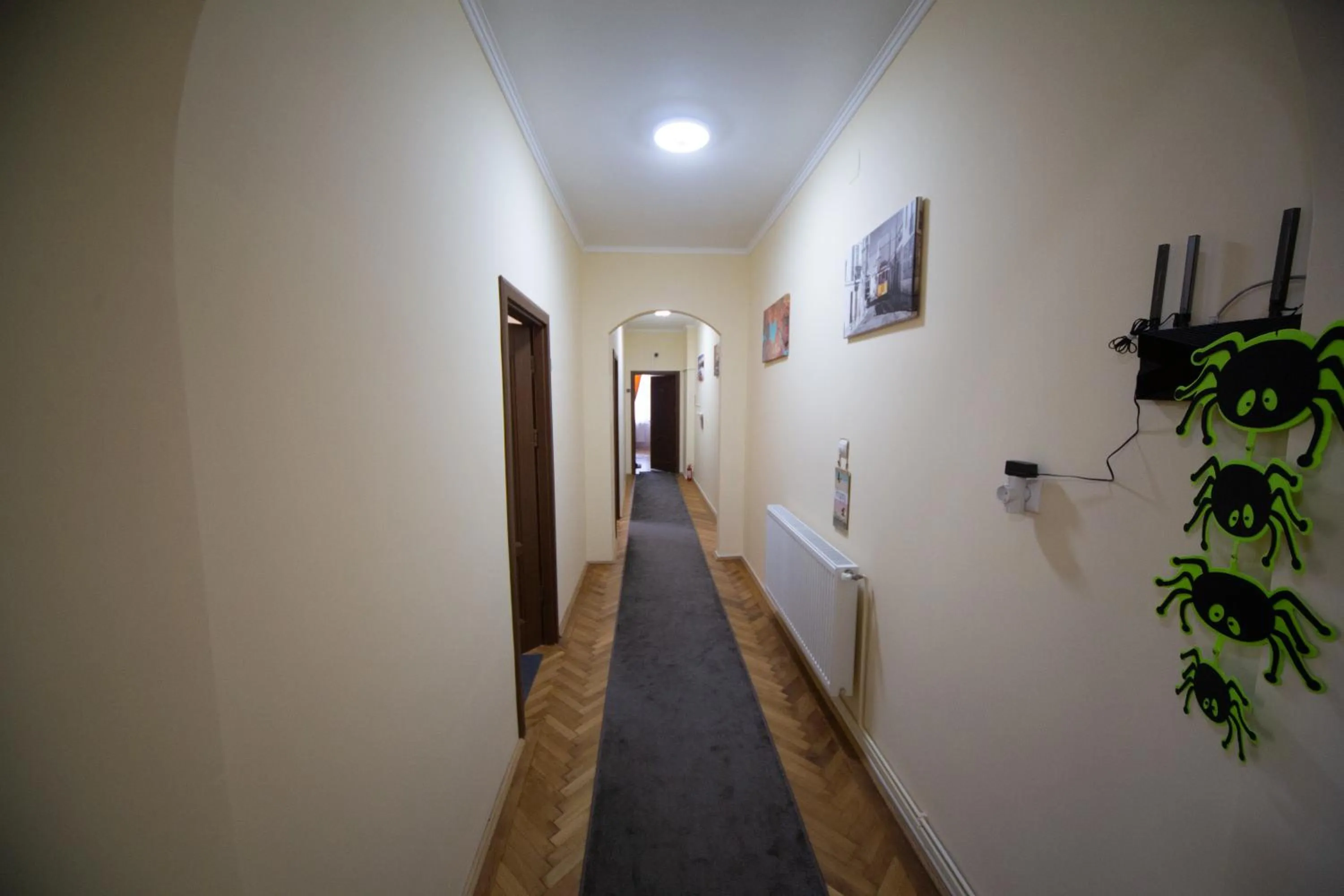 Decorative detail in Happy Mood Apartments