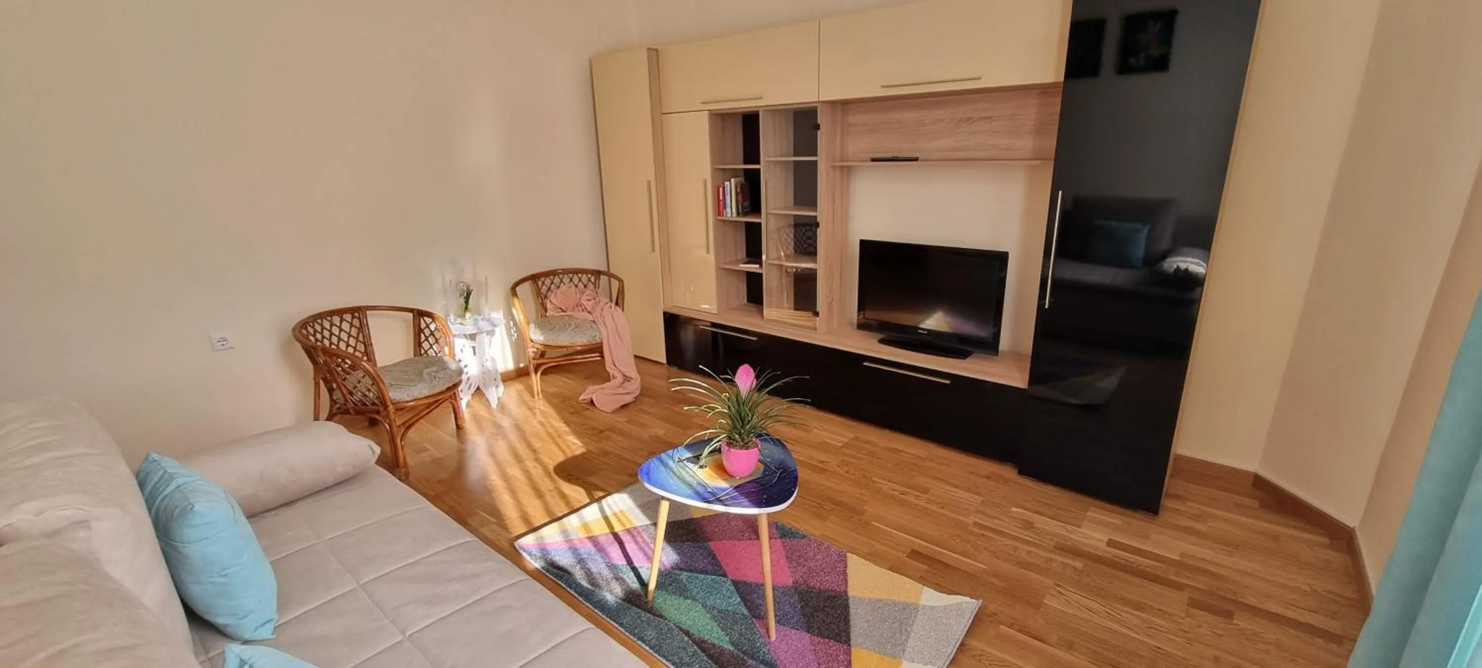 TV and multimedia in Happy Mood Apartments