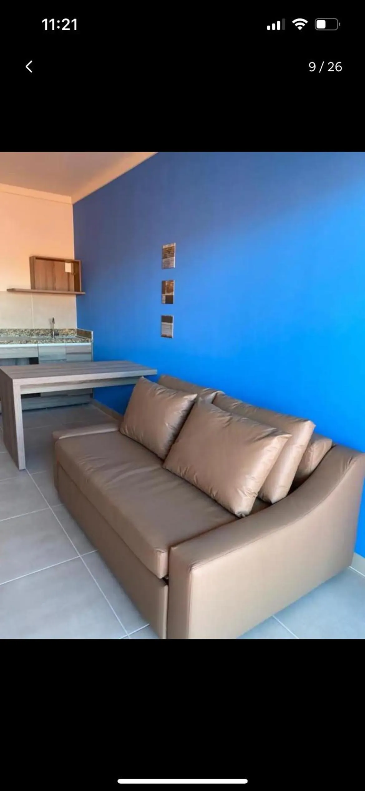 Seating area in Ondas praia resort