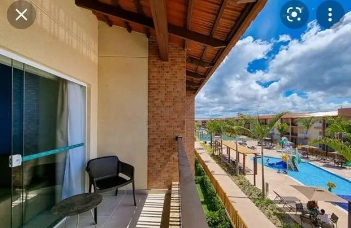 Balcony/Terrace in Ondas praia resort