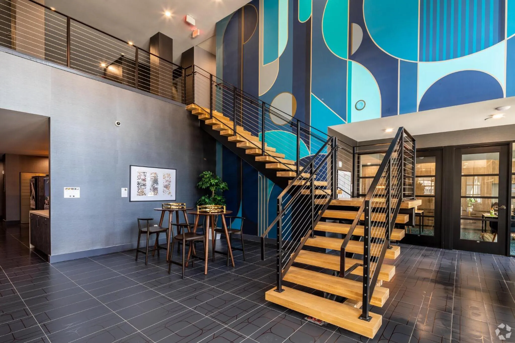 Lobby or reception in Luxury Apartments by Hyatus at Pierpont