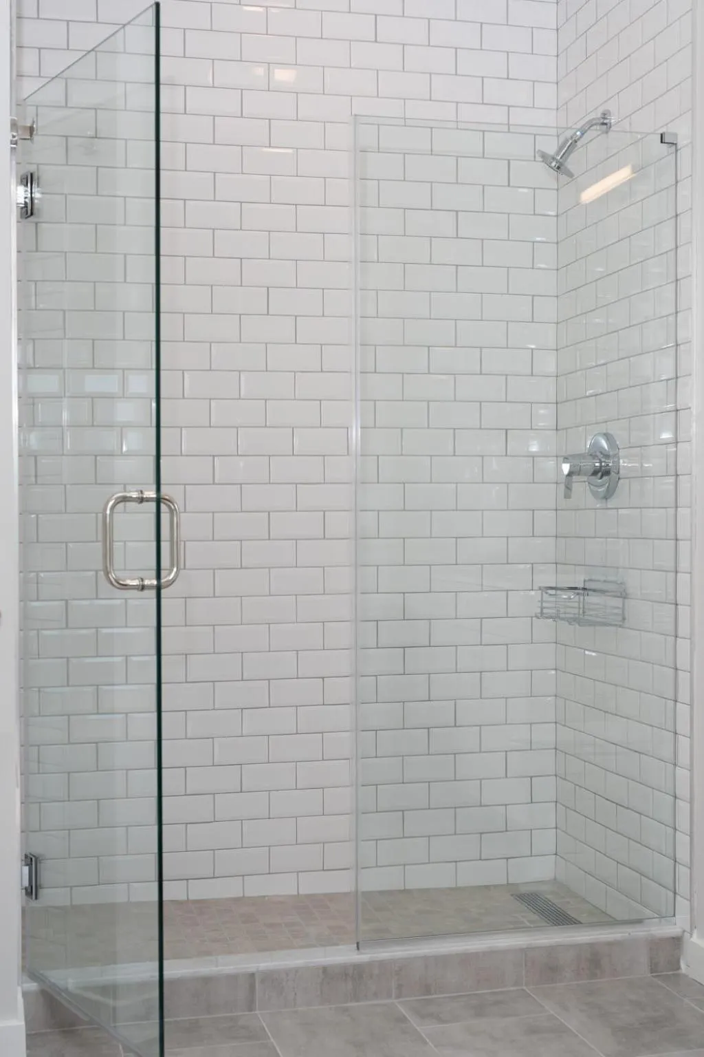Shower in Luxury Apartments by Hyatus at Pierpont
