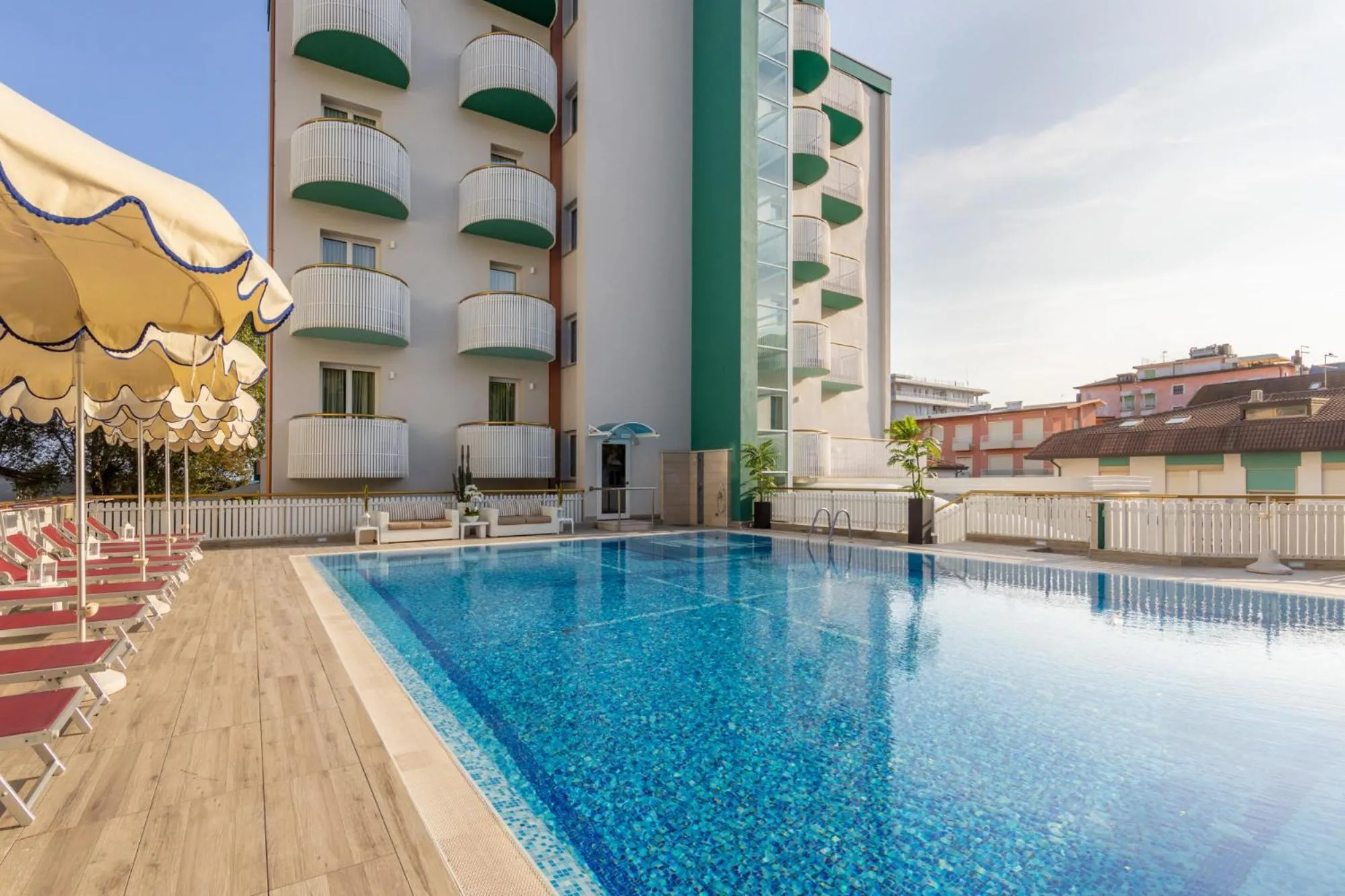 Swimming pool in Salus Smart & Chic Hotel