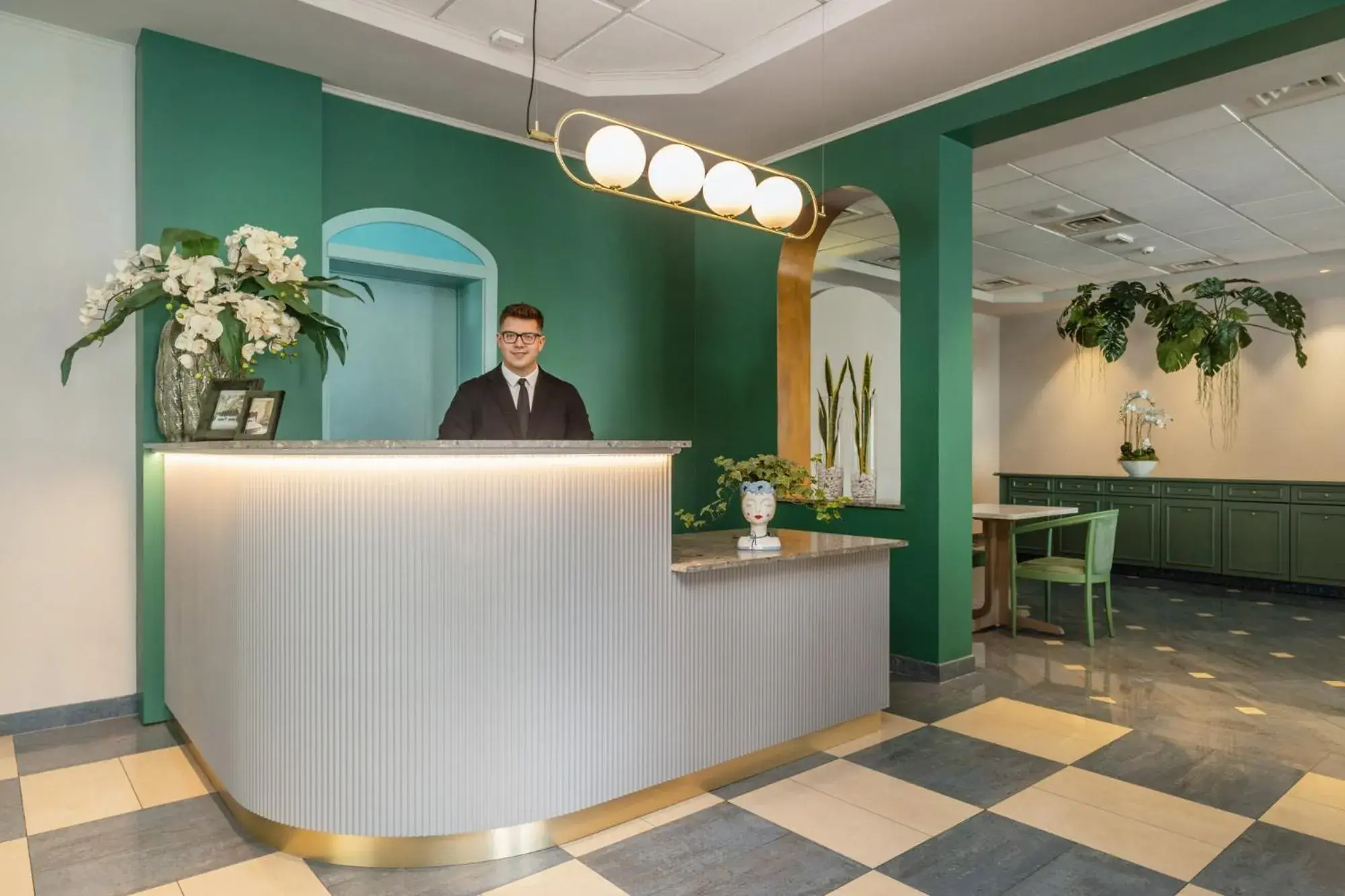 Lobby or reception in Salus Smart & Chic Hotel Lobby or reception in Salus Smart & Chic Hotel