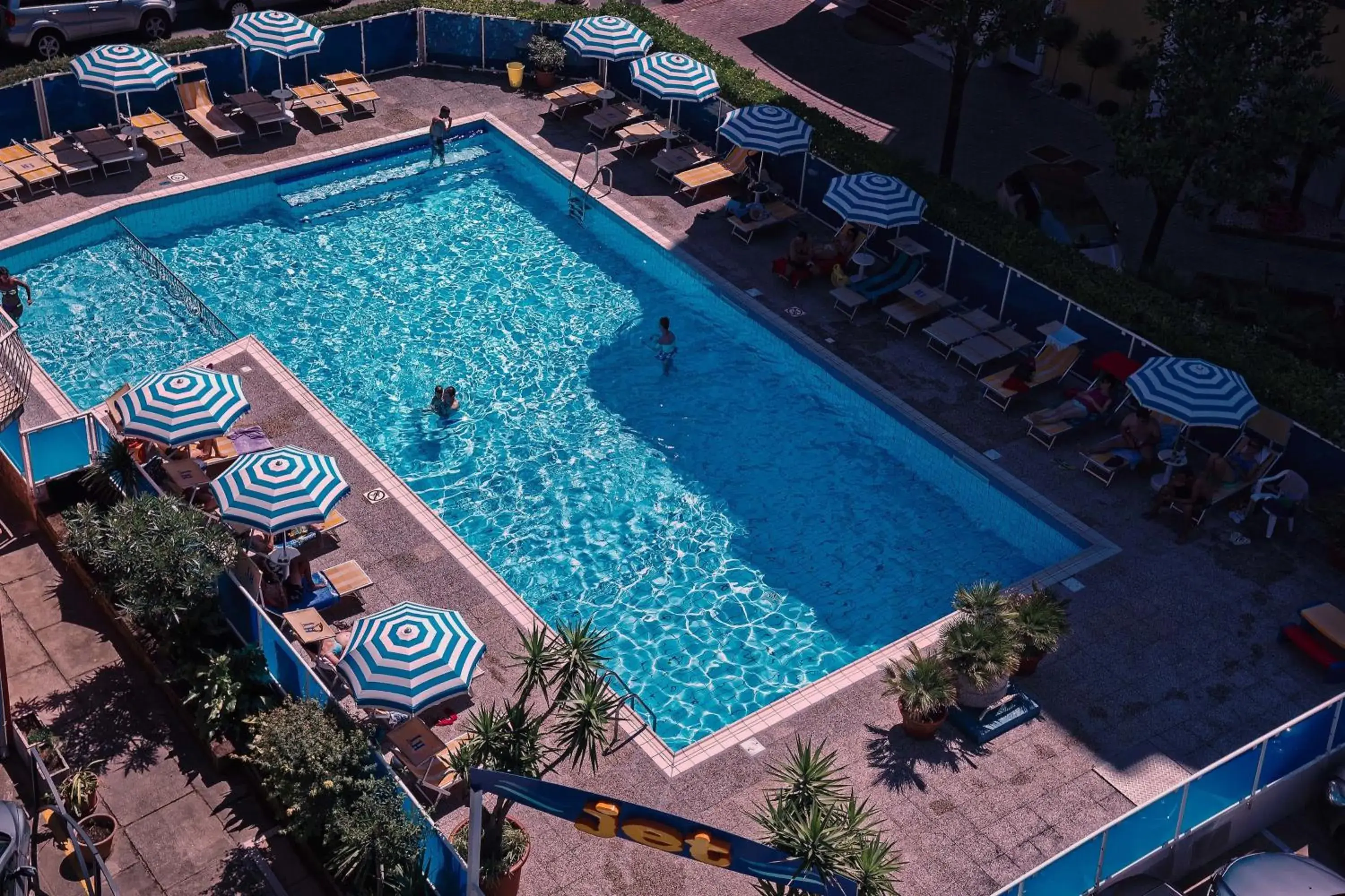 Swimming pool, Pool View in Hotel Jet