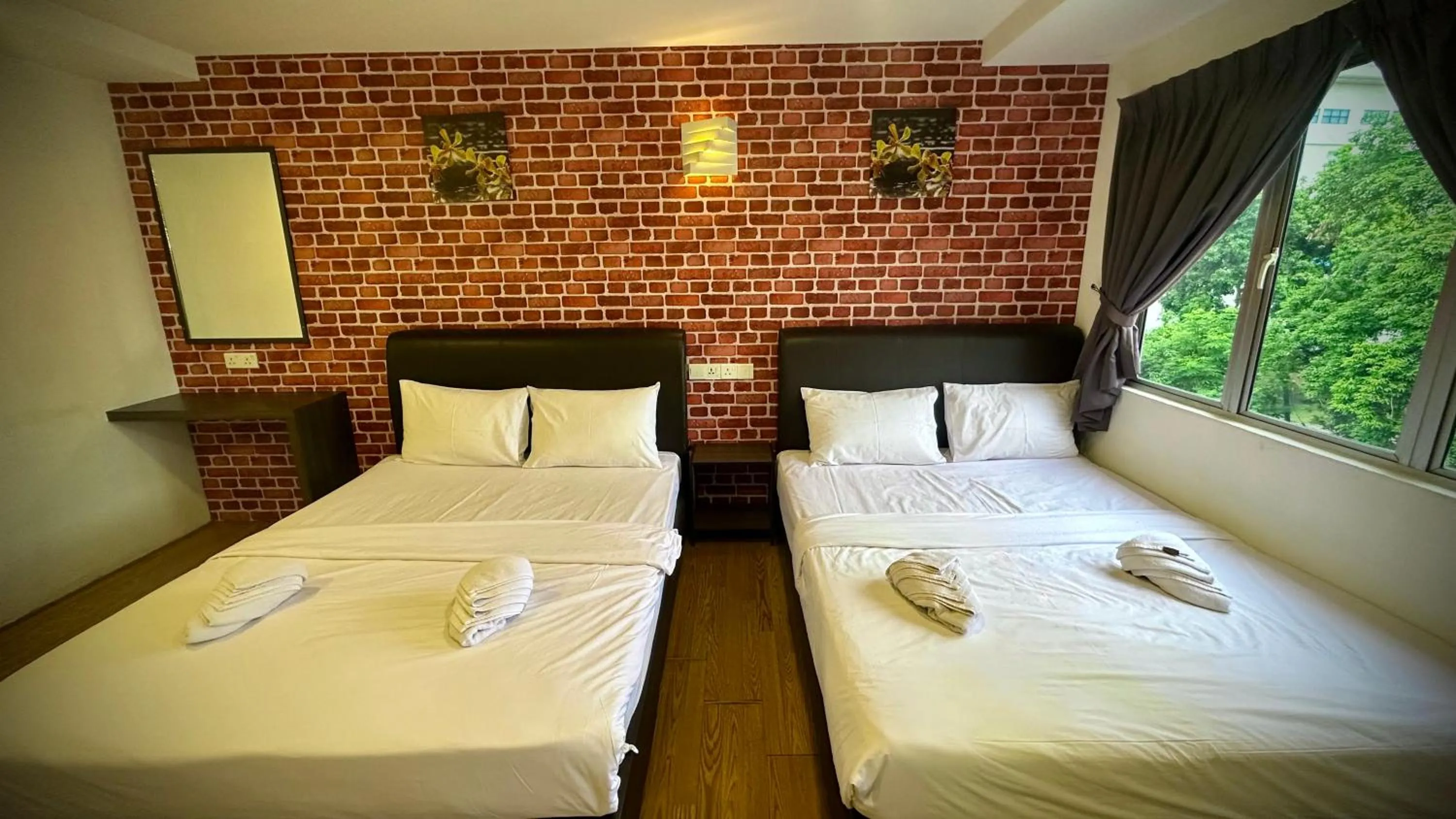 Photo of the whole room, Bed in Swing & Pillows - Sentul Titiwangsa