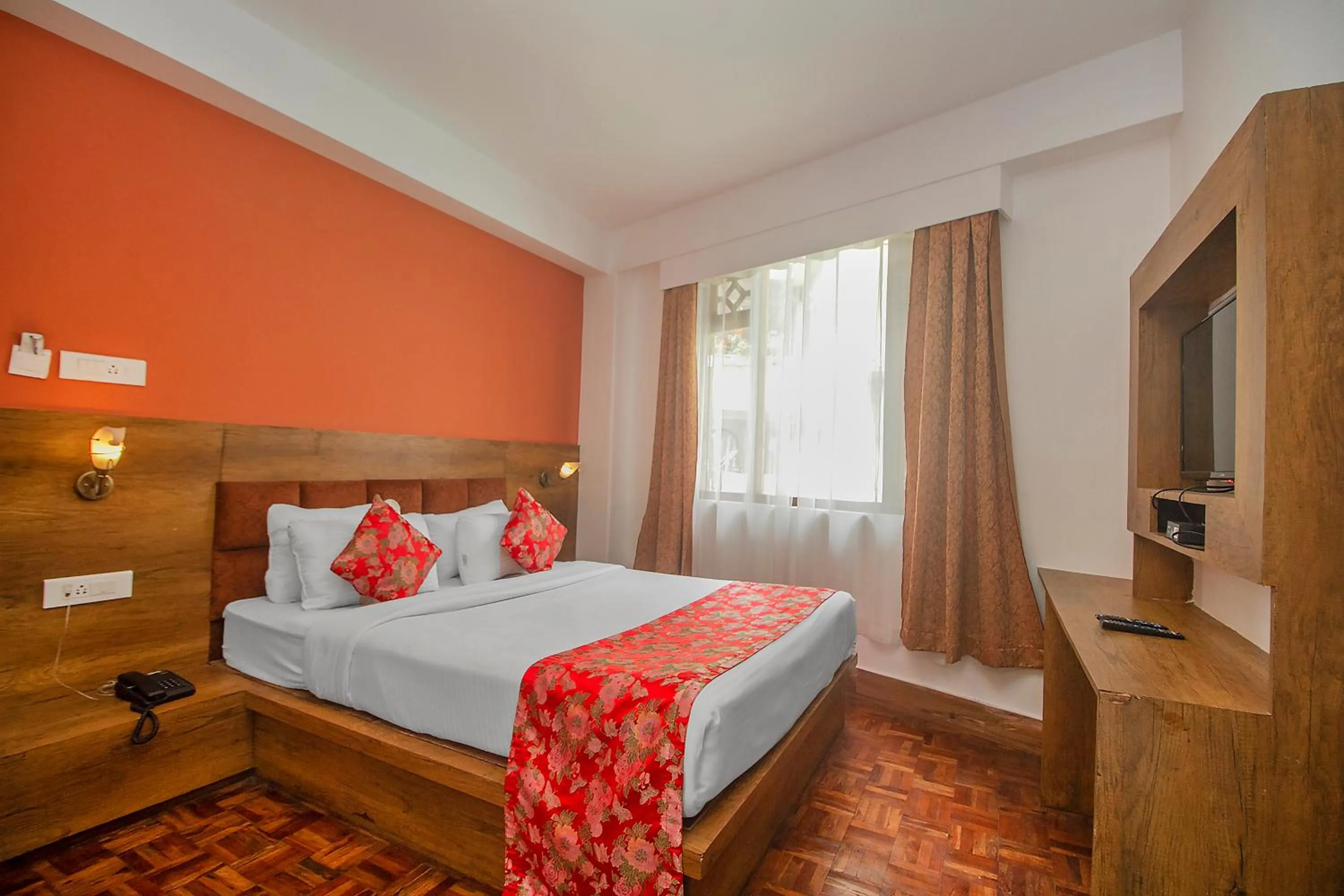 Bed in Palri Boutique Hotel