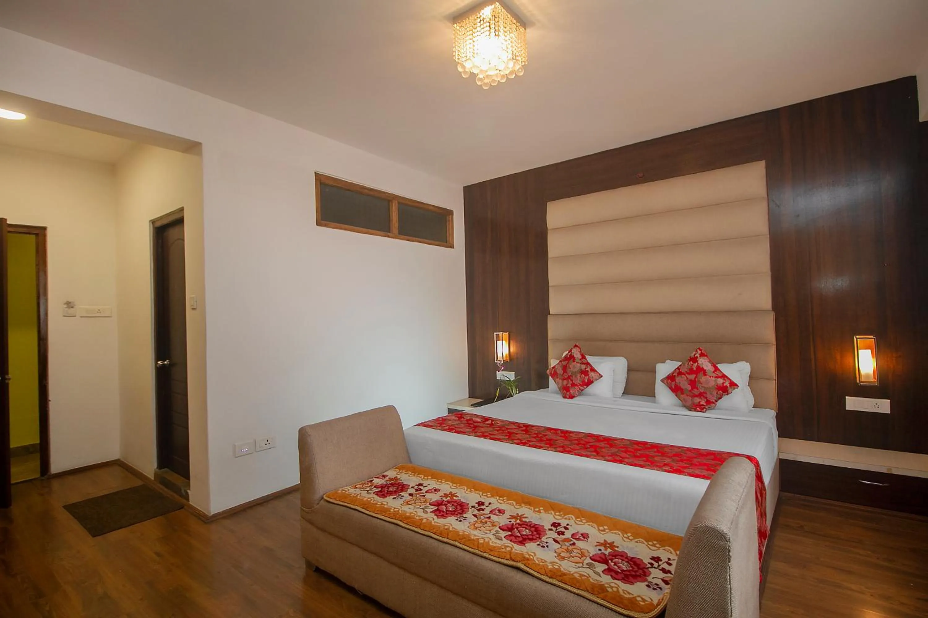 Bed in Palri Boutique Hotel