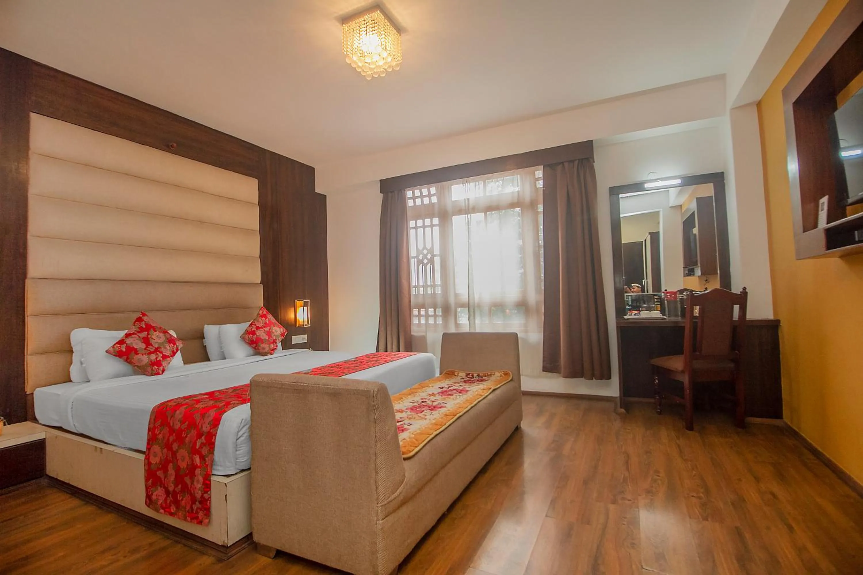 Bed in Palri Boutique Hotel