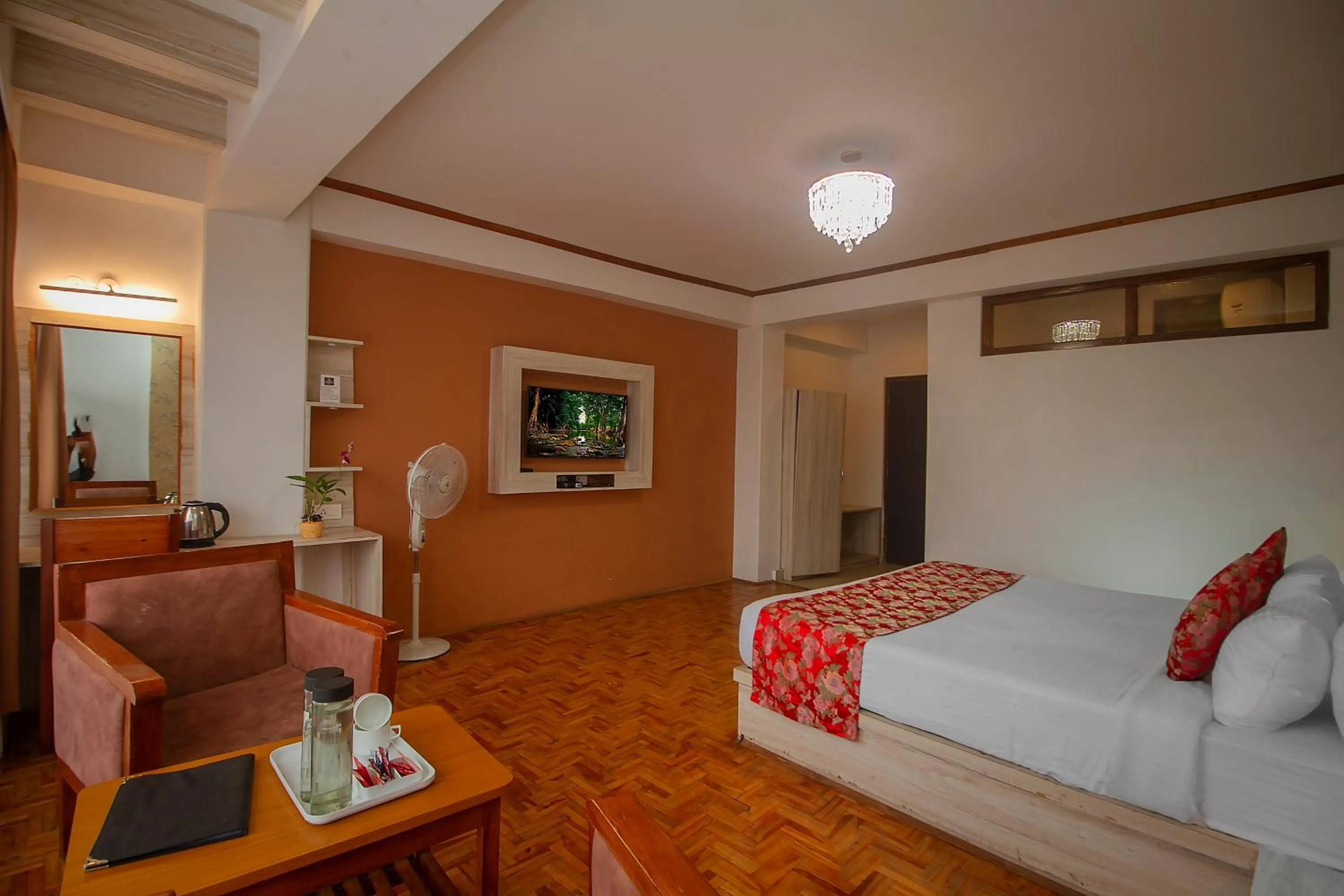 Bed in Palri Boutique Hotel