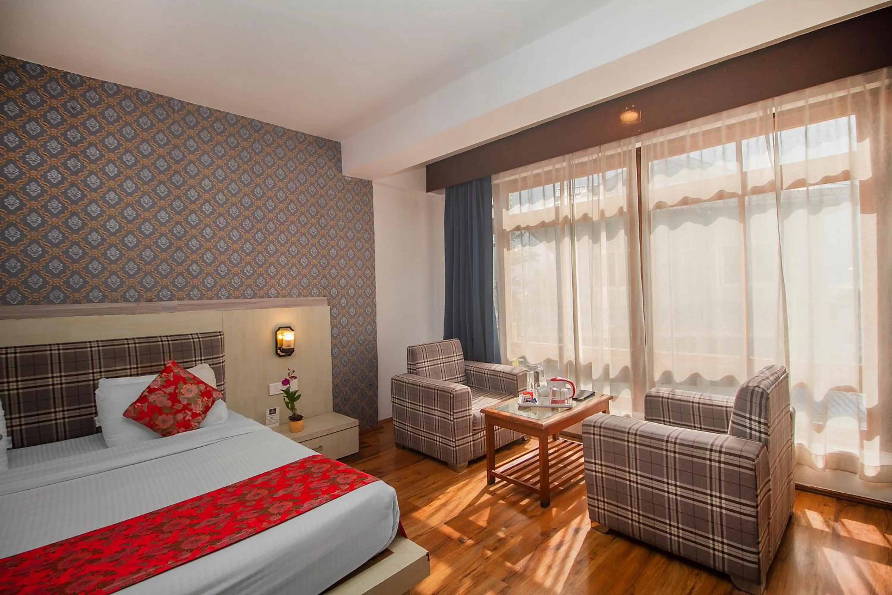 Bed in Palri Boutique Hotel