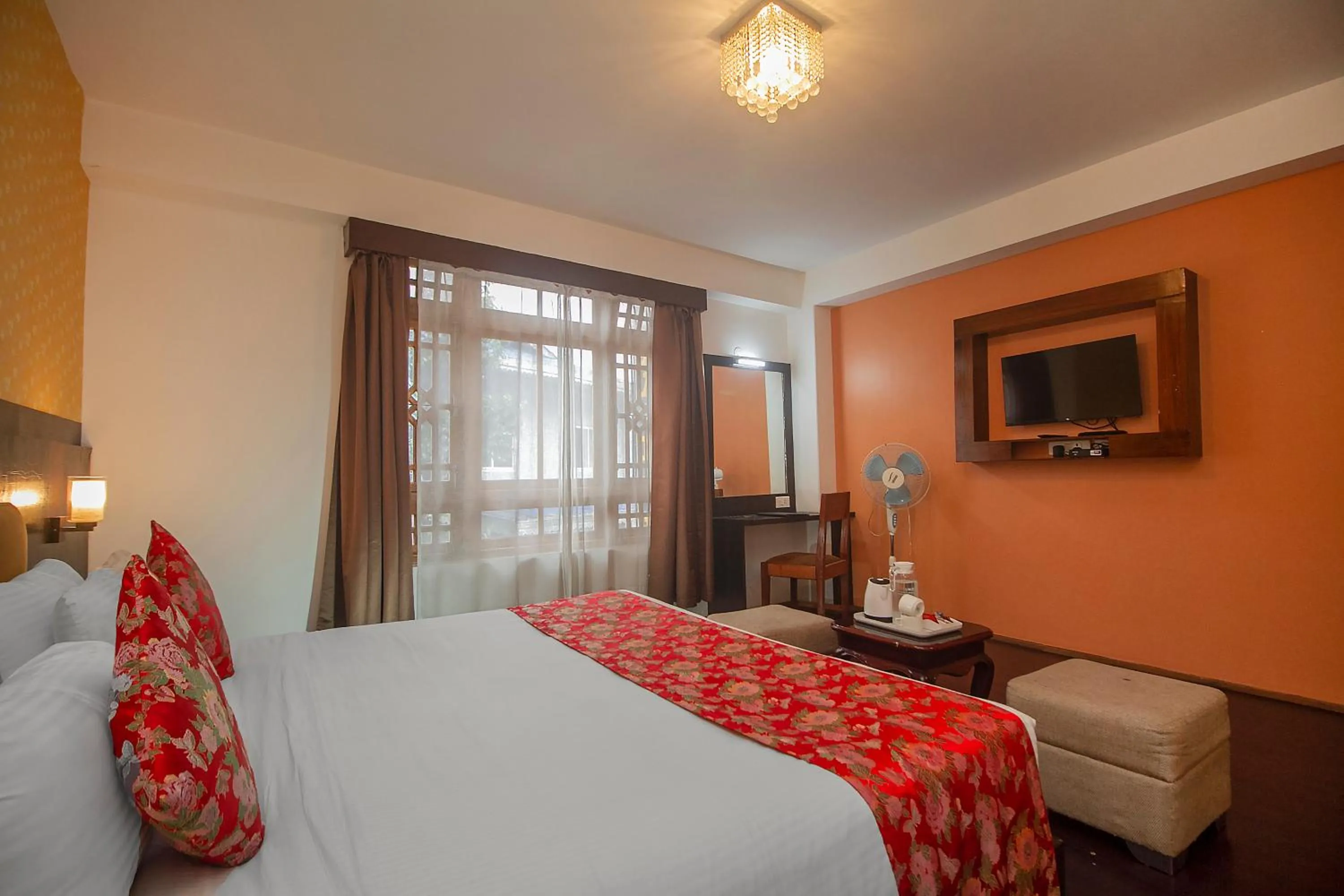 Bed in Palri Boutique Hotel