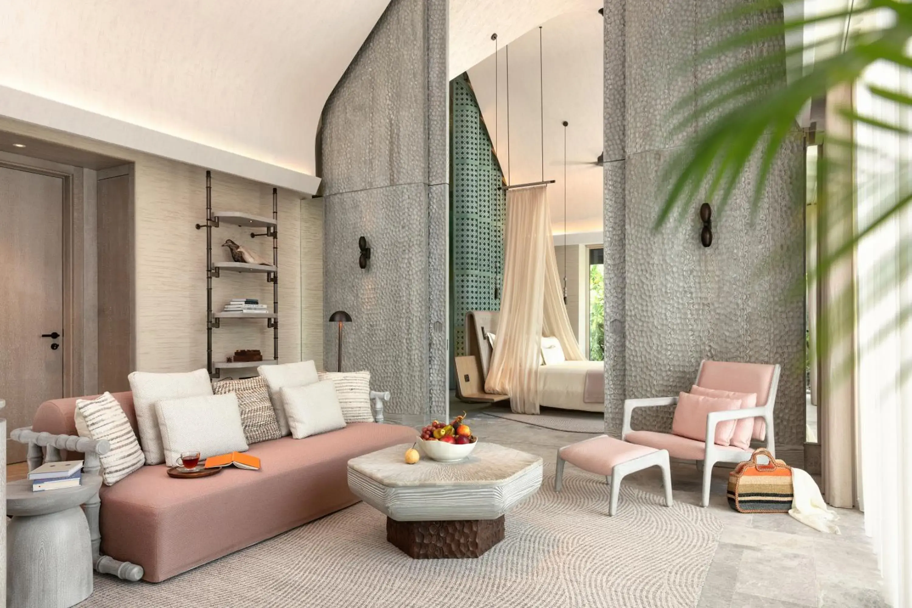 Living room in JOALI BEING Living room in JOALI BEING