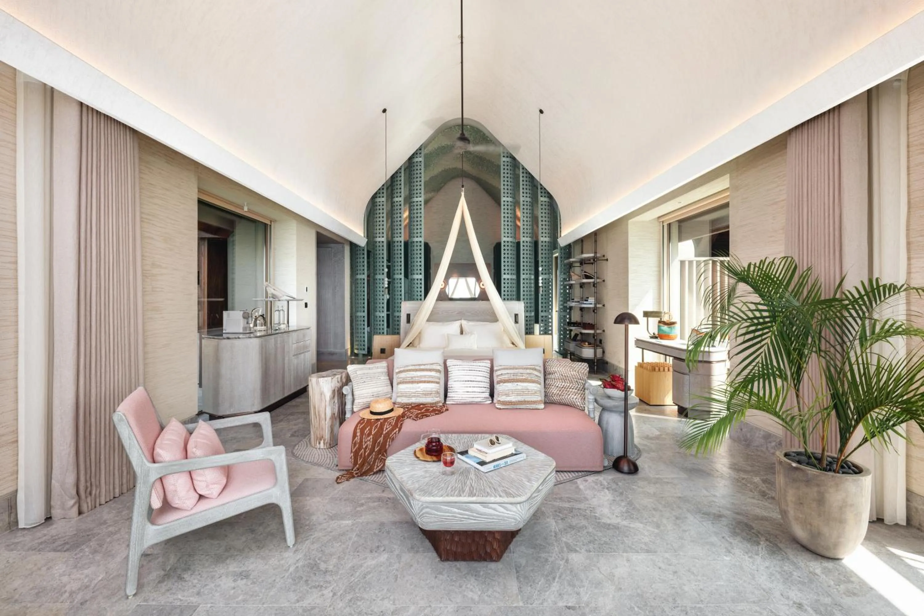 Bedroom in JOALI BEING