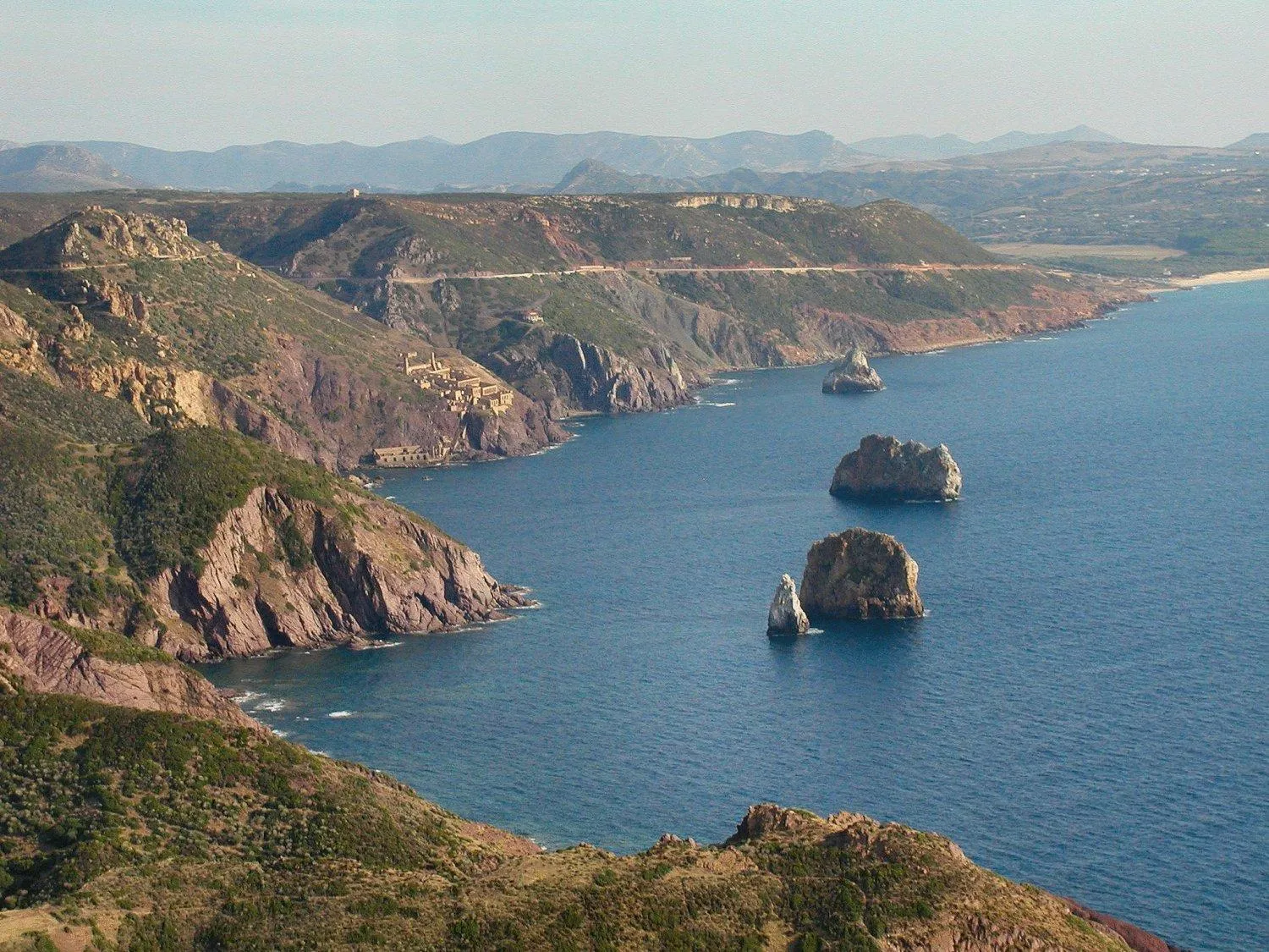 Natural landscape in Hotel Perda Rubia