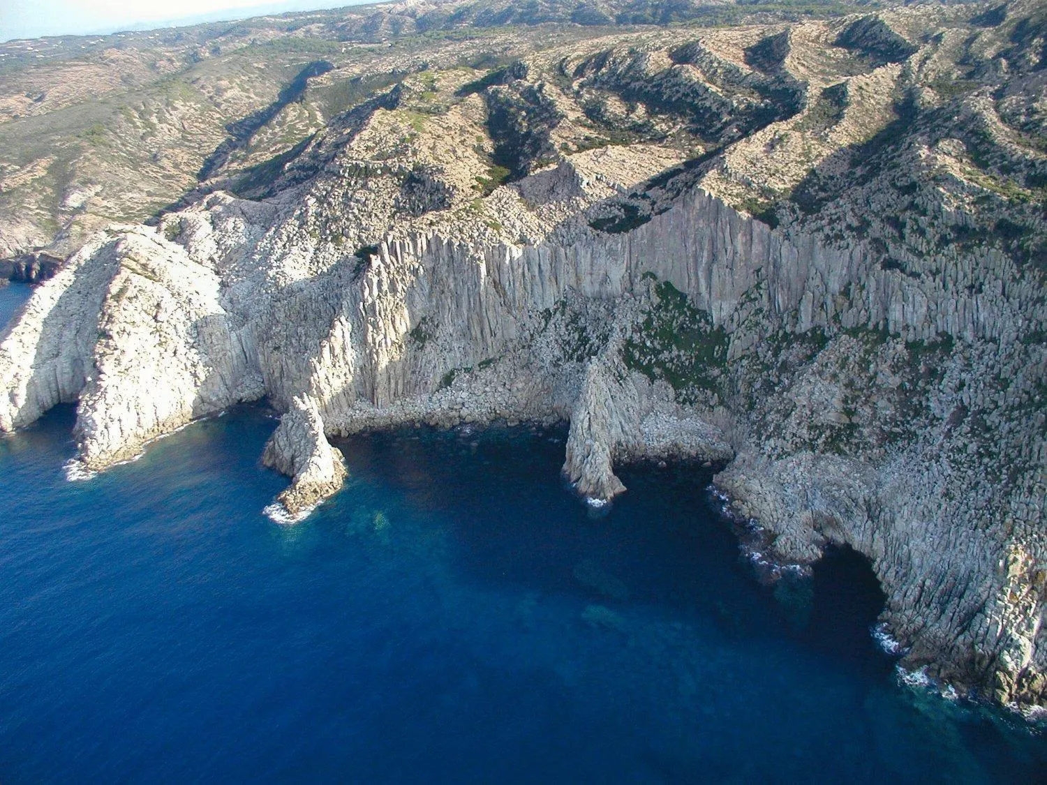 Natural landscape in Hotel Perda Rubia