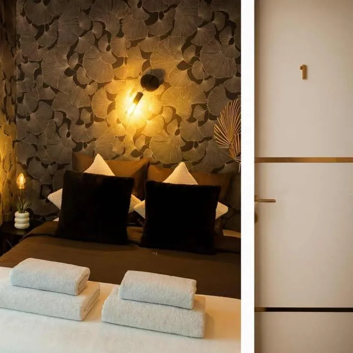 Bed in Les Epinettes chambres d'hôtes