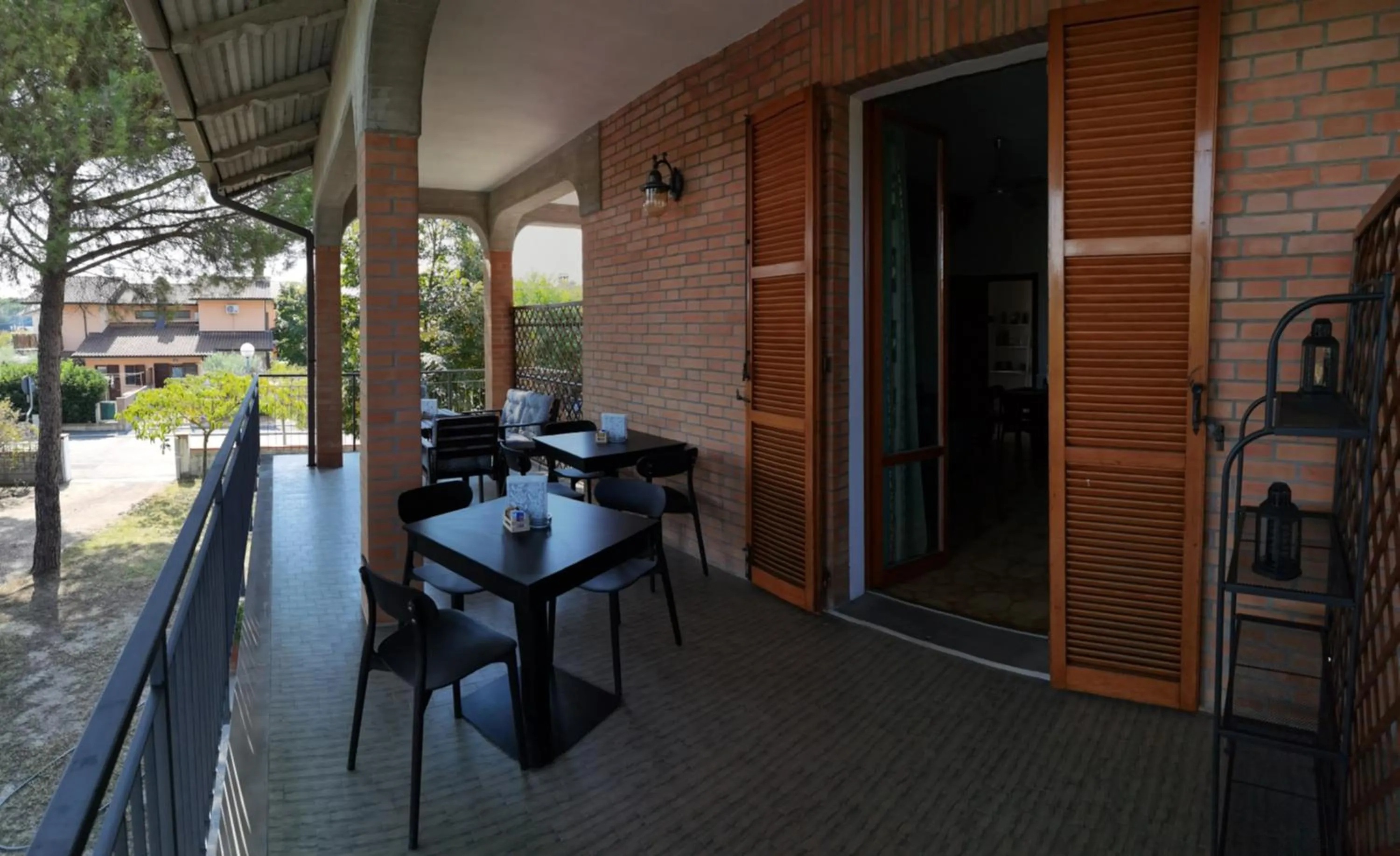 Balcony/Terrace in B&B A'la Funtäna