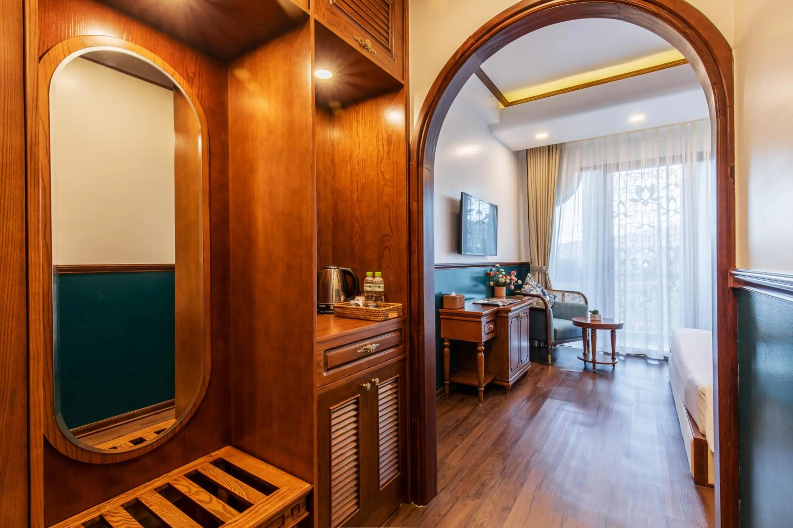 Living room in Boutik Cham NhaTrang Hotel