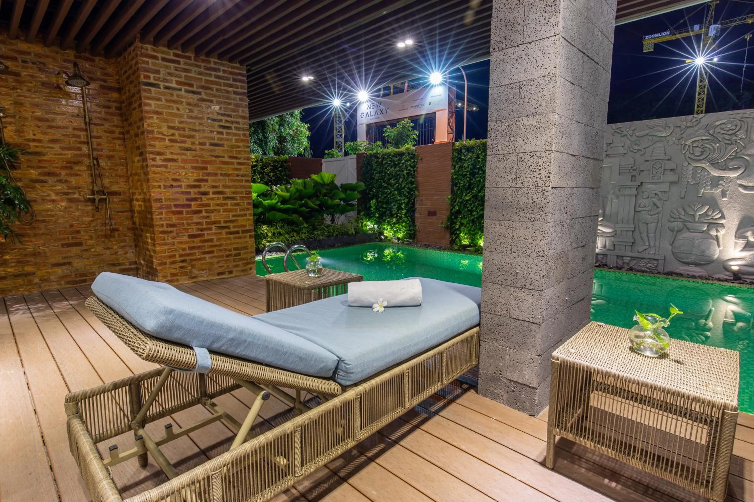 Seating area in Boutik Cham NhaTrang Hotel