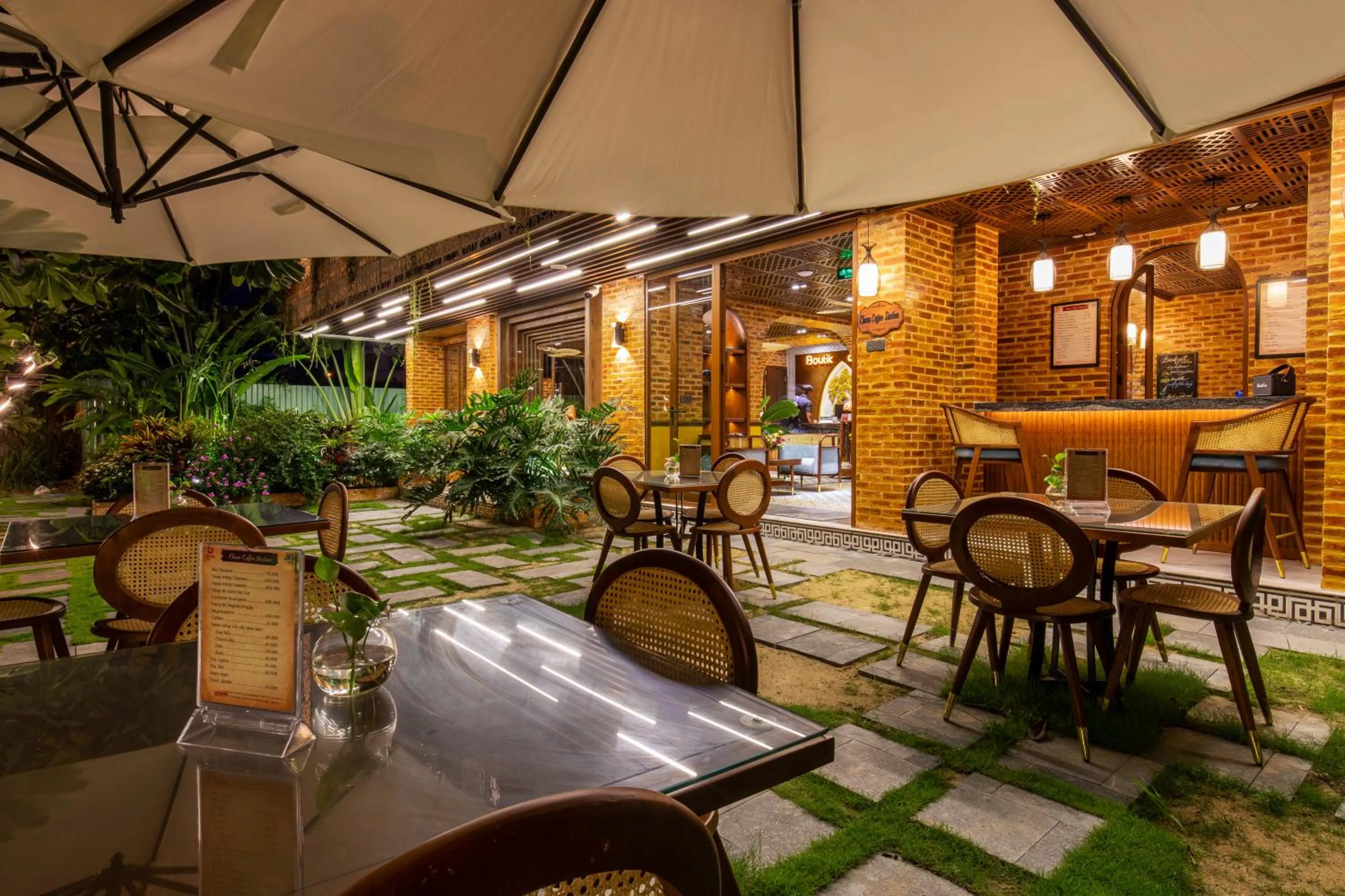 Patio in Boutik Cham NhaTrang Hotel