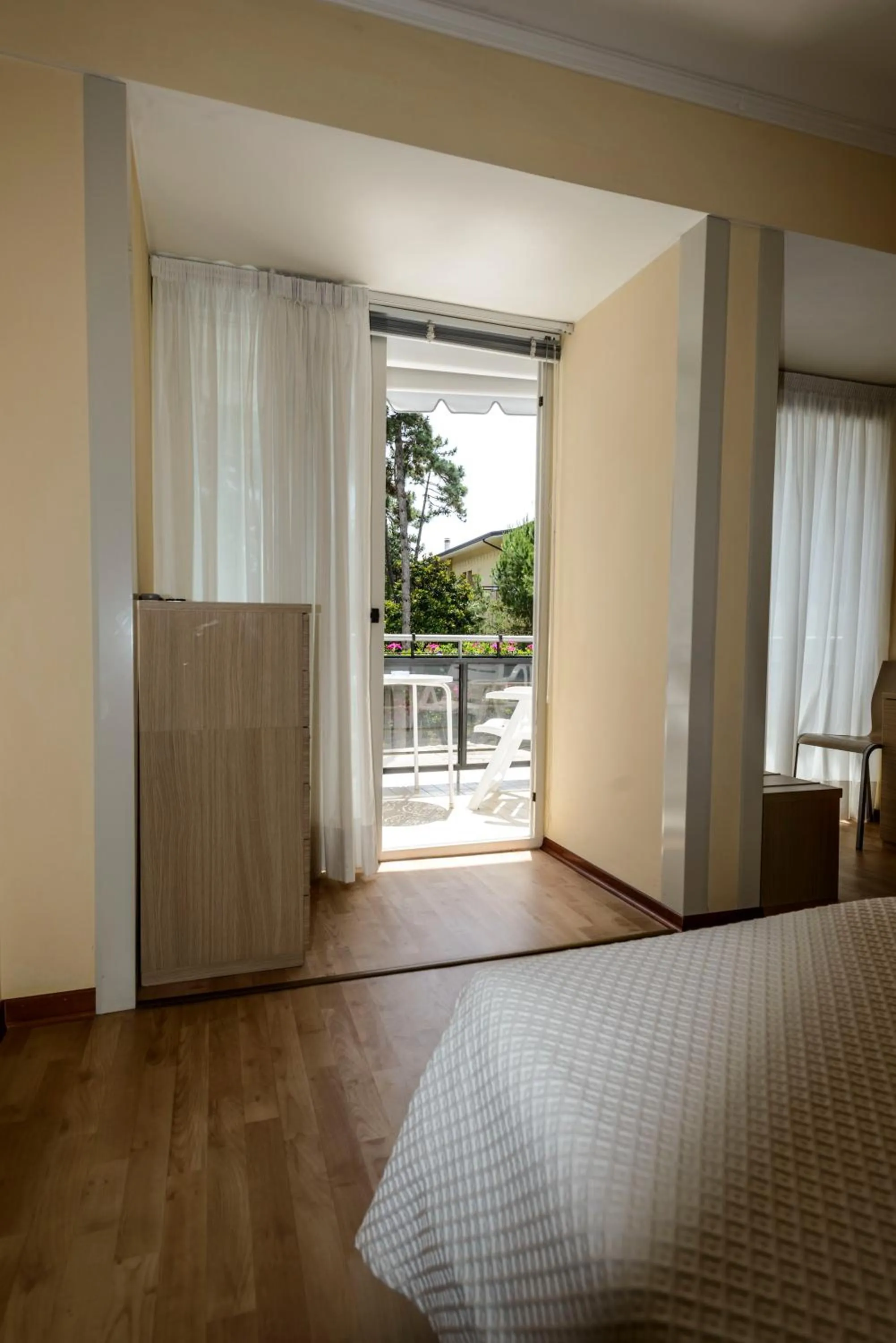 Bed in Hotel Eurovil Garni