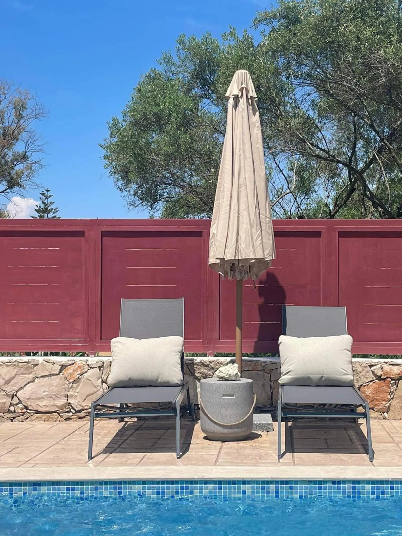 Swimming pool in Nissi Collection Rooms