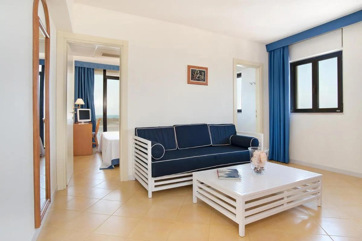 Seating area in Hotel Del Levante