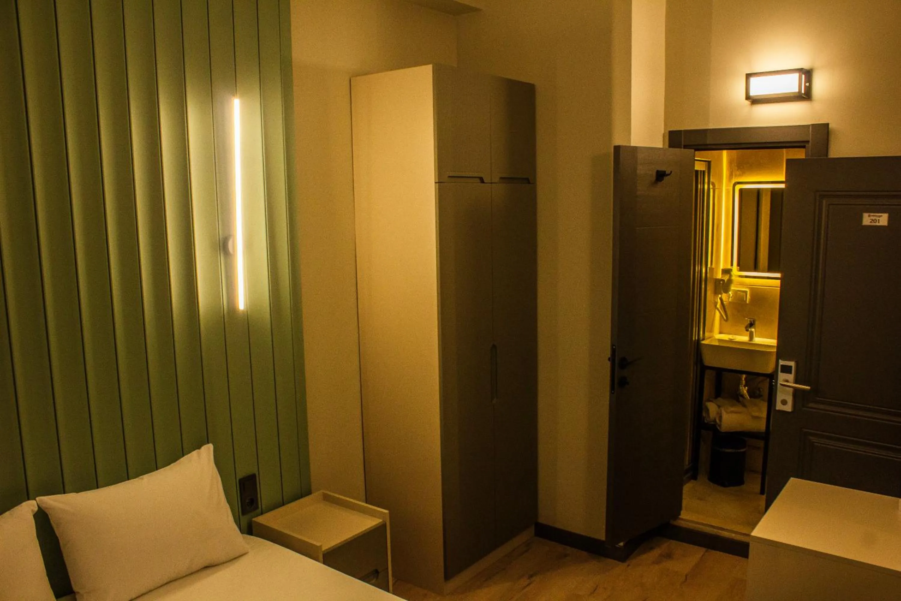 Bathroom in Genoa Port Hotel