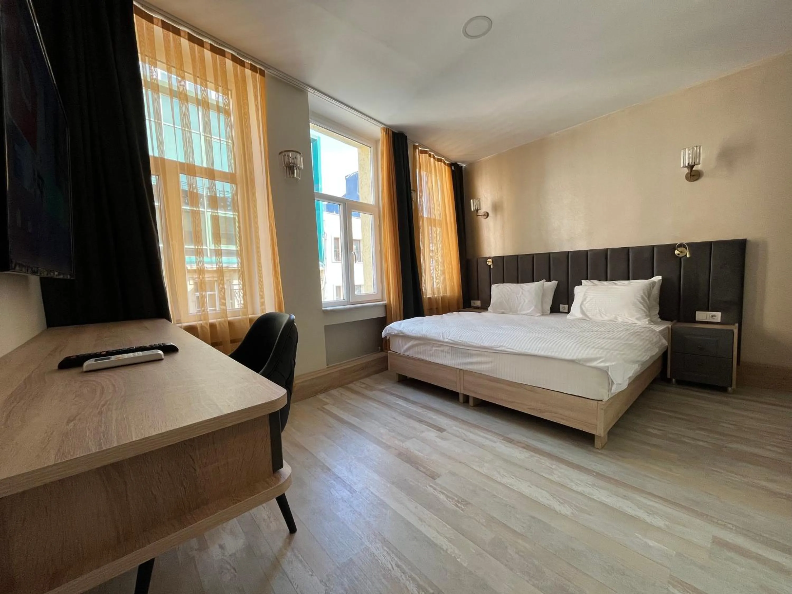 Bed in Genoa Port Hotel