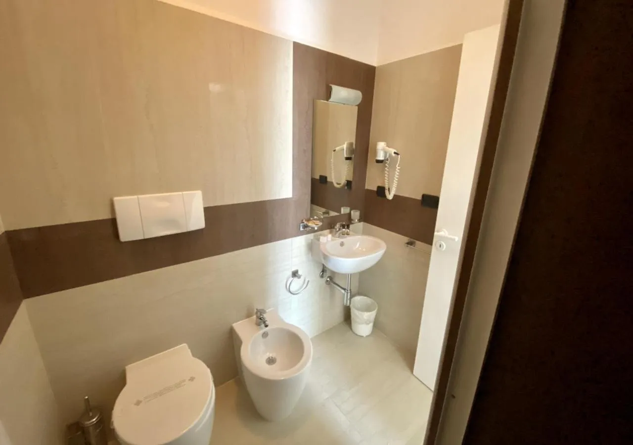 Bathroom in Hotel Degli Haethey