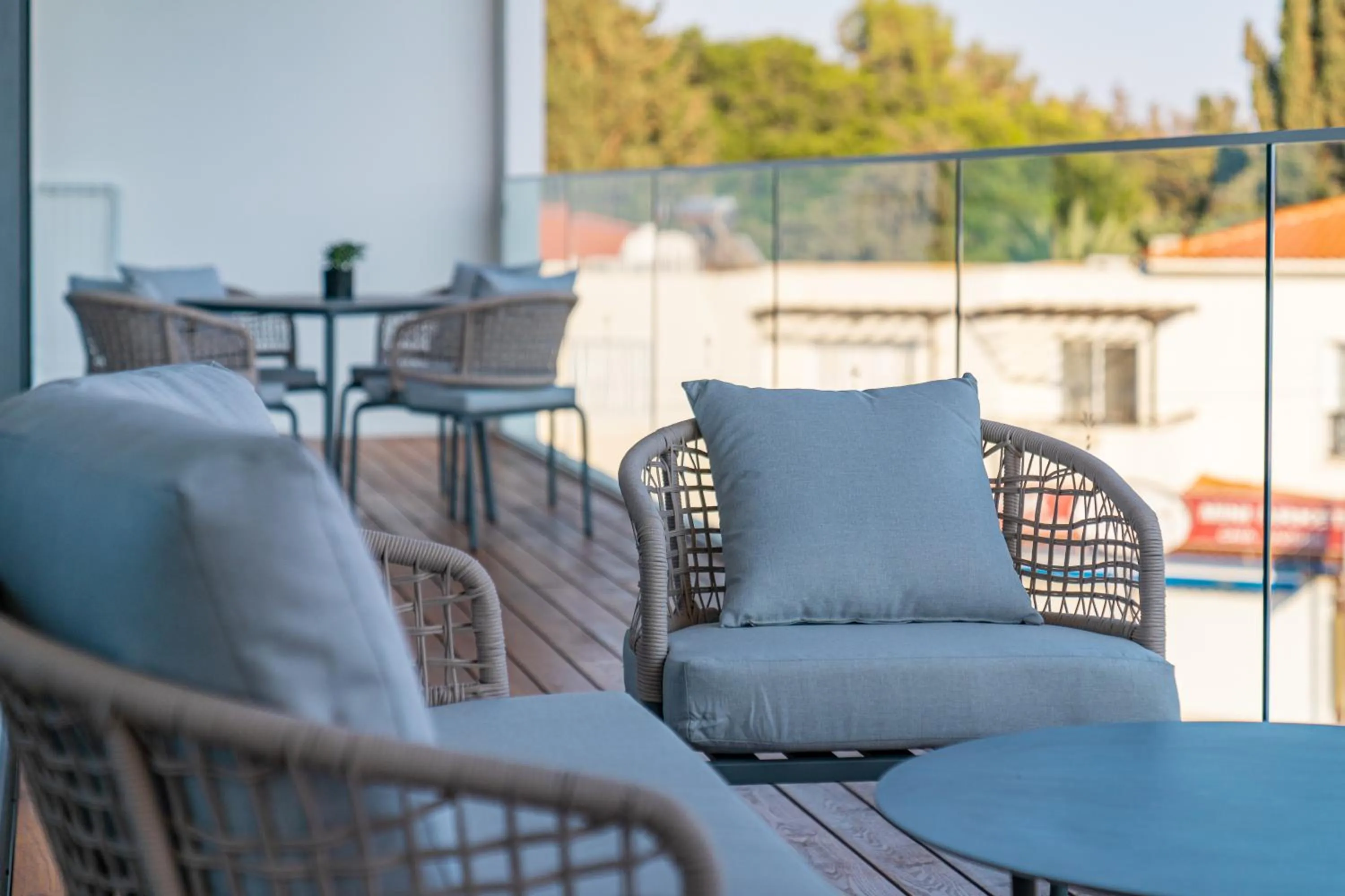 Patio in The Palmiers