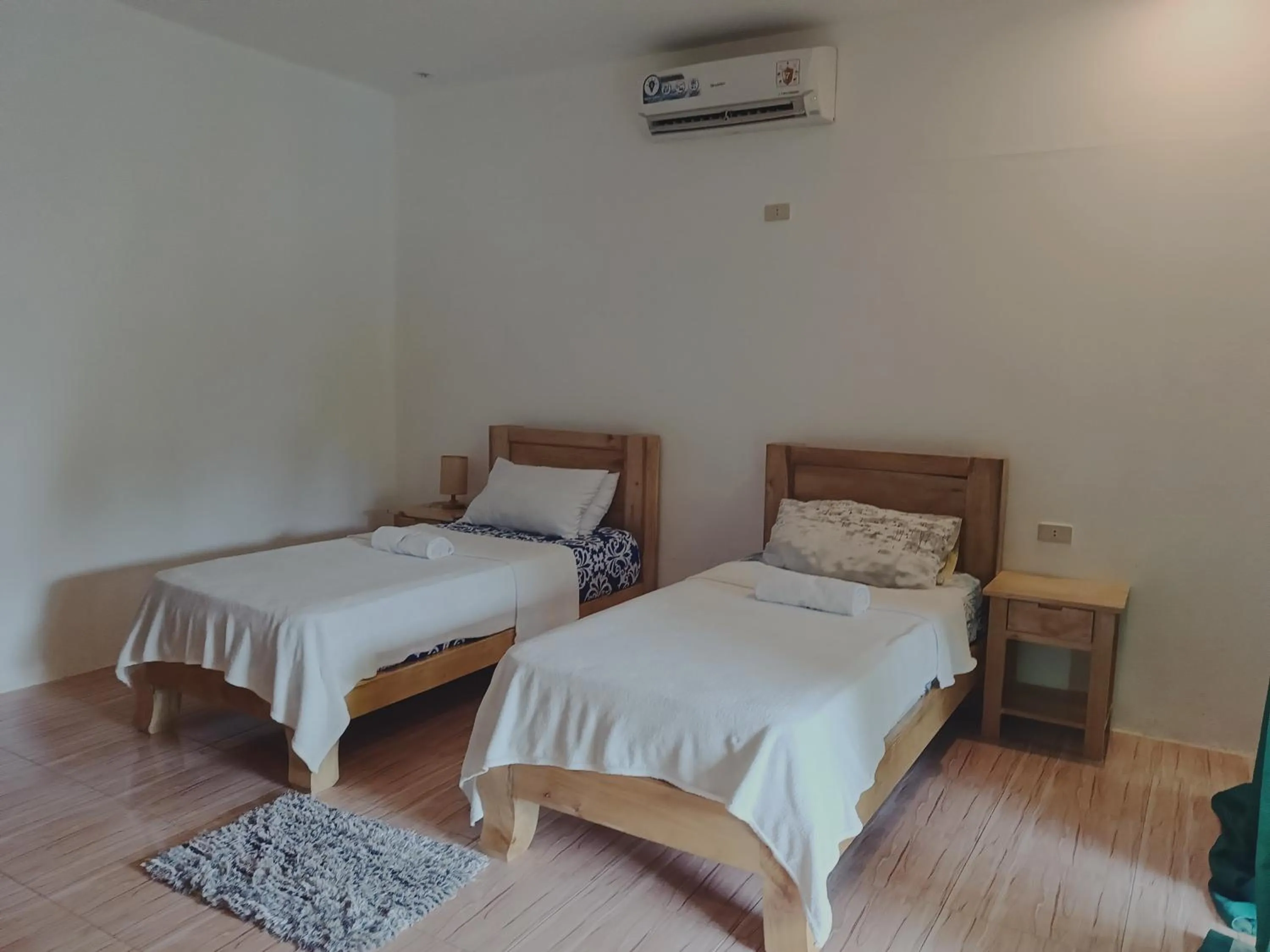 Bed in Becano Restobar and Resort