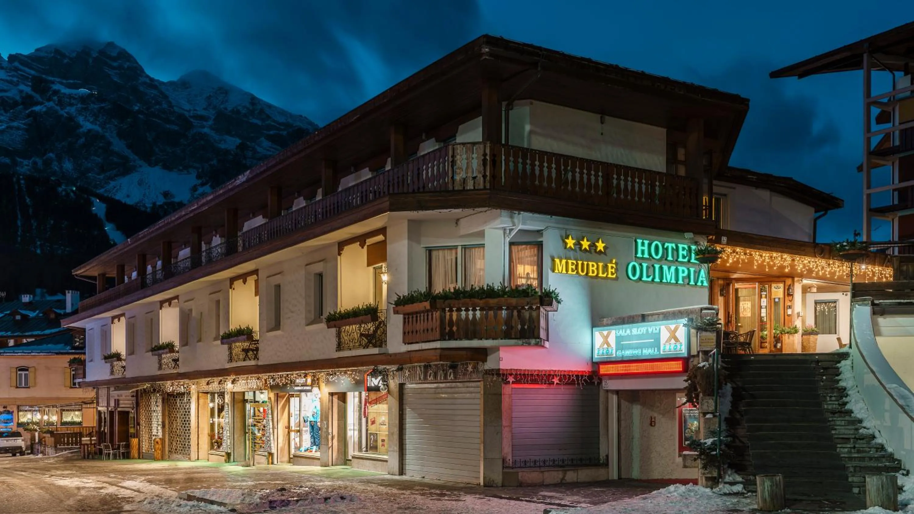 Property building in Hotel Olimpia