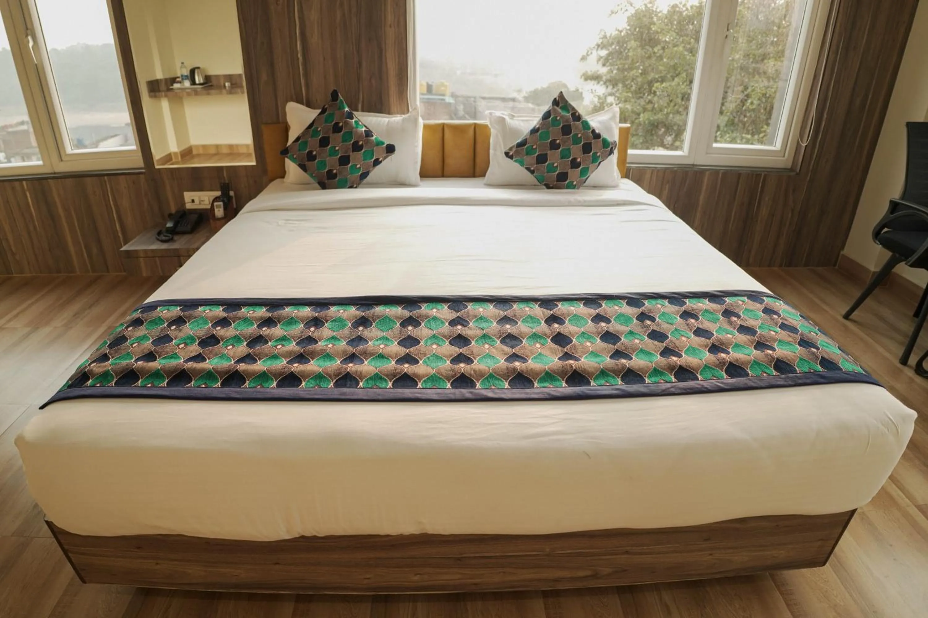 Bed in Hotel Grand Residency