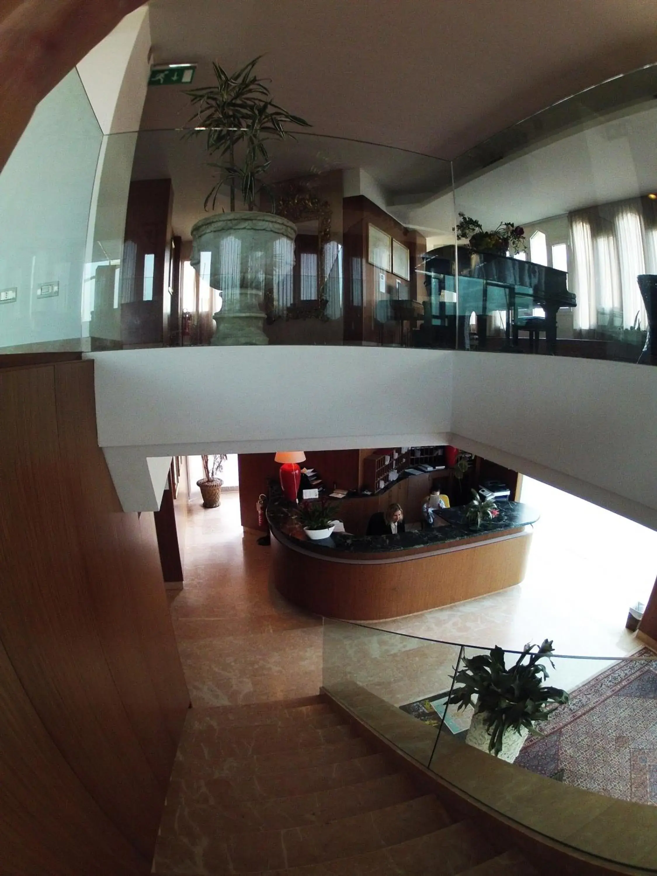 Lobby or reception in City Hotel Lobby or reception in City Hotel